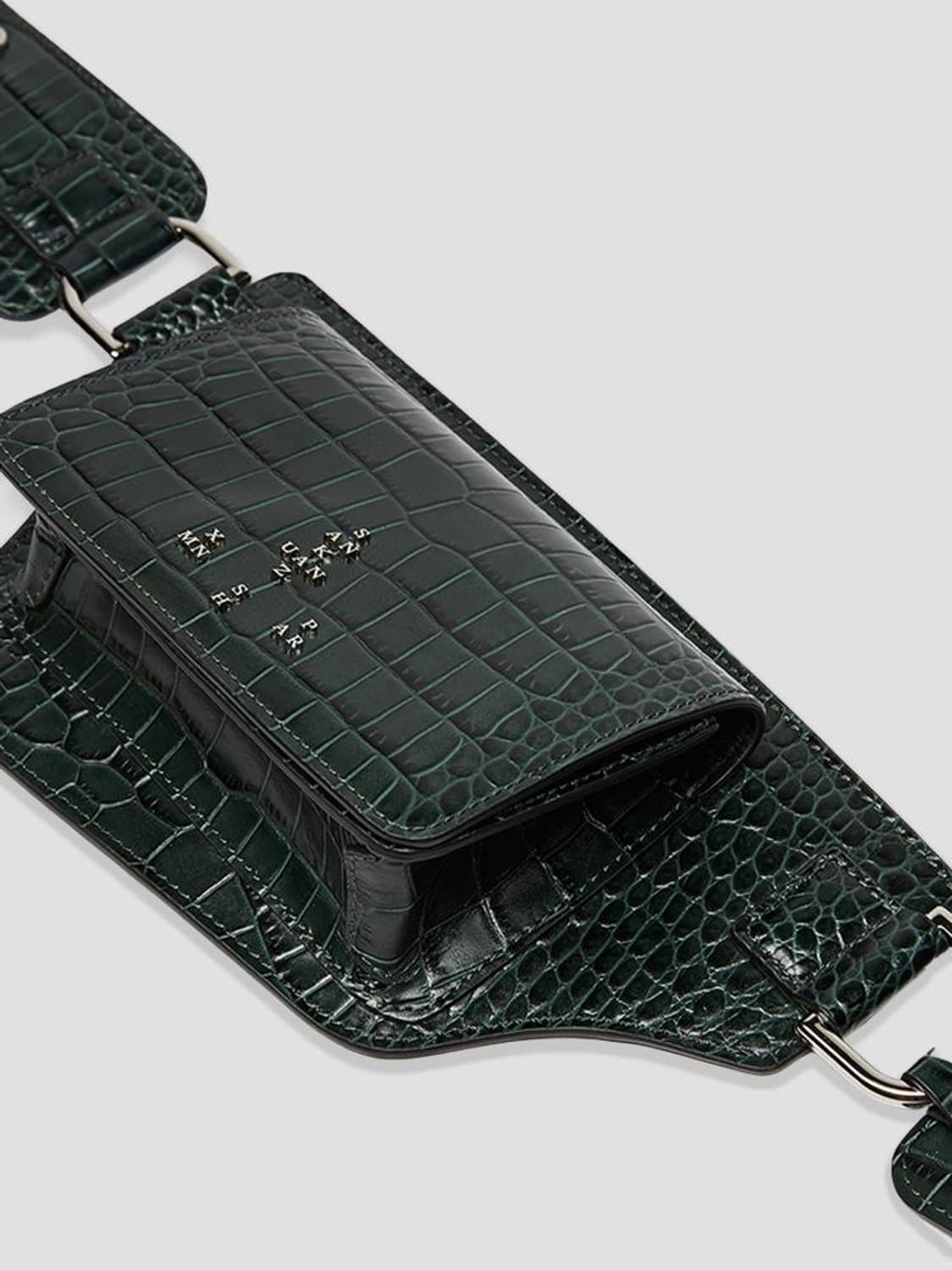 [OS]SANKUANZ 웨이스트벨트 다크그린 상품이미지3