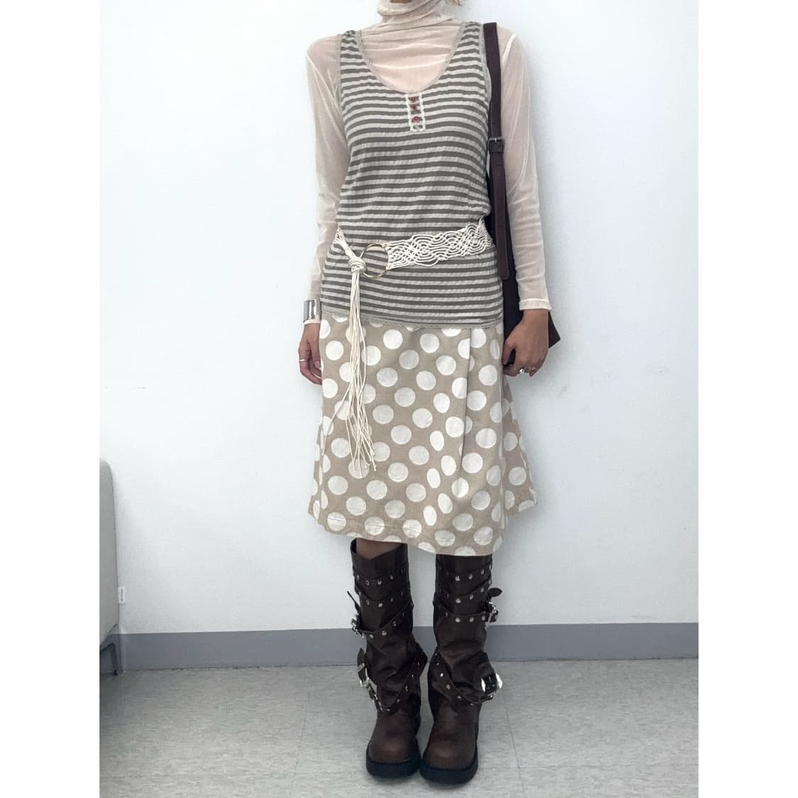 빈티지 보헤미안 로프 벨트 상품이미지2