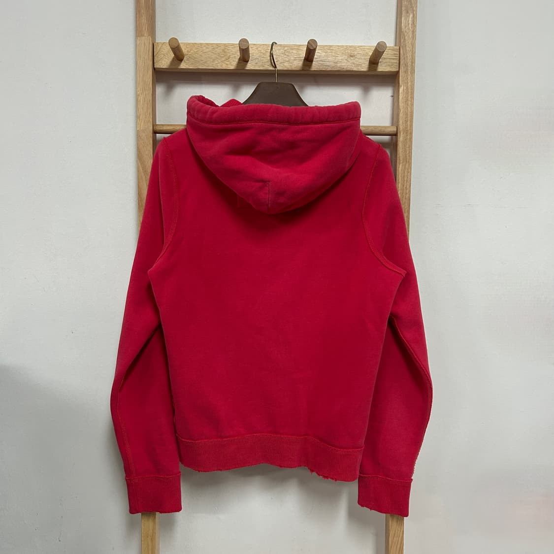 아베크롬비 y2k 빅로고 후드집업 핑크 상품이미지4