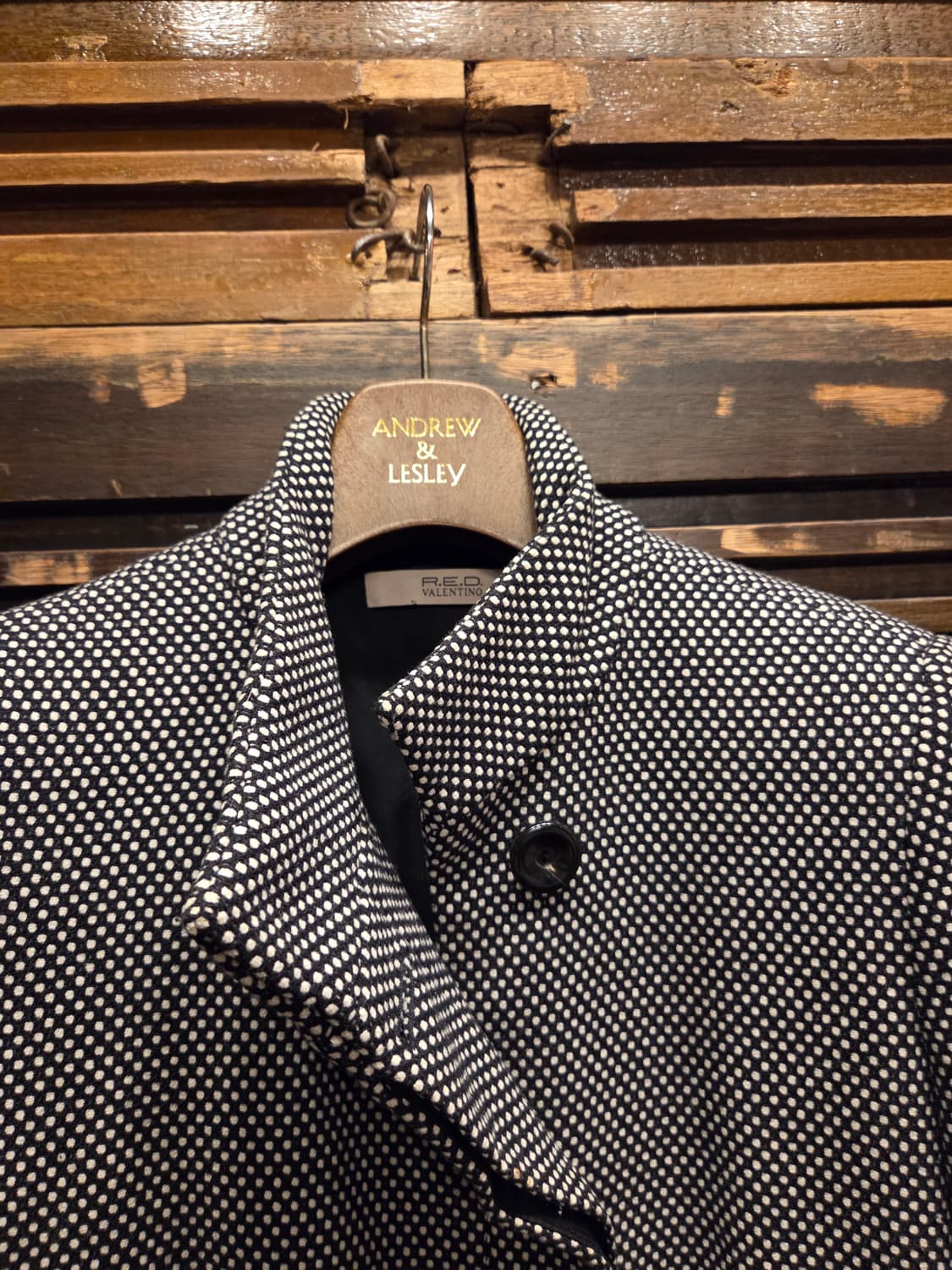 발렌티노 레드 트위드코트 상품이미지2