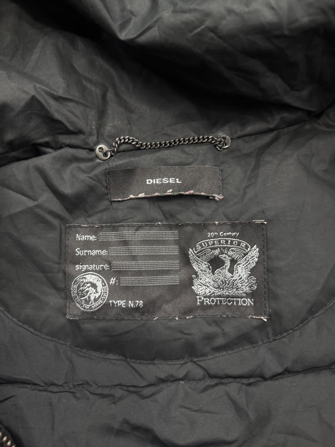 디젤 Ma-1 크롭 패딩 자켓  상품이미지6