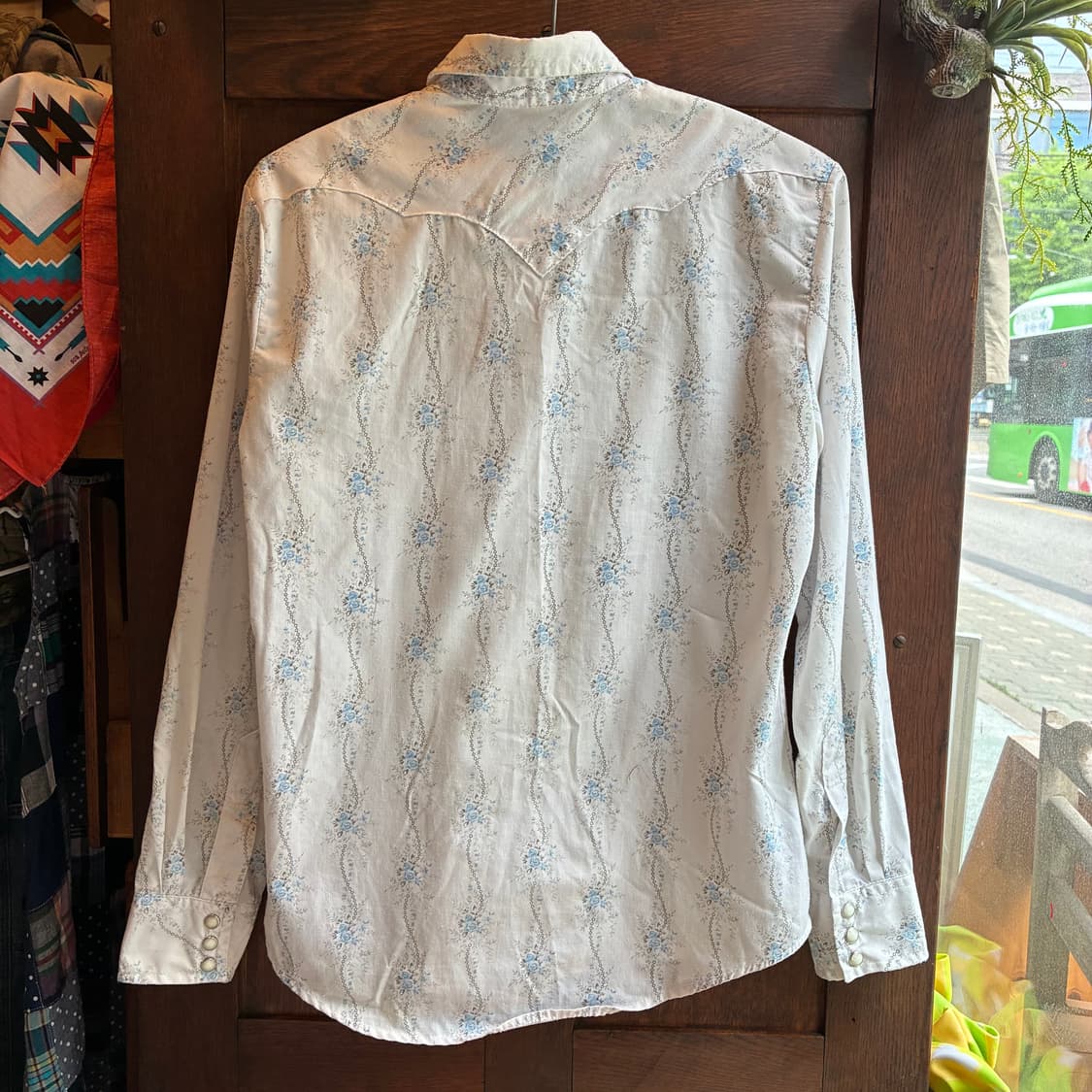 80‘s Wrangler Floral Western Shirt 상품이미지7