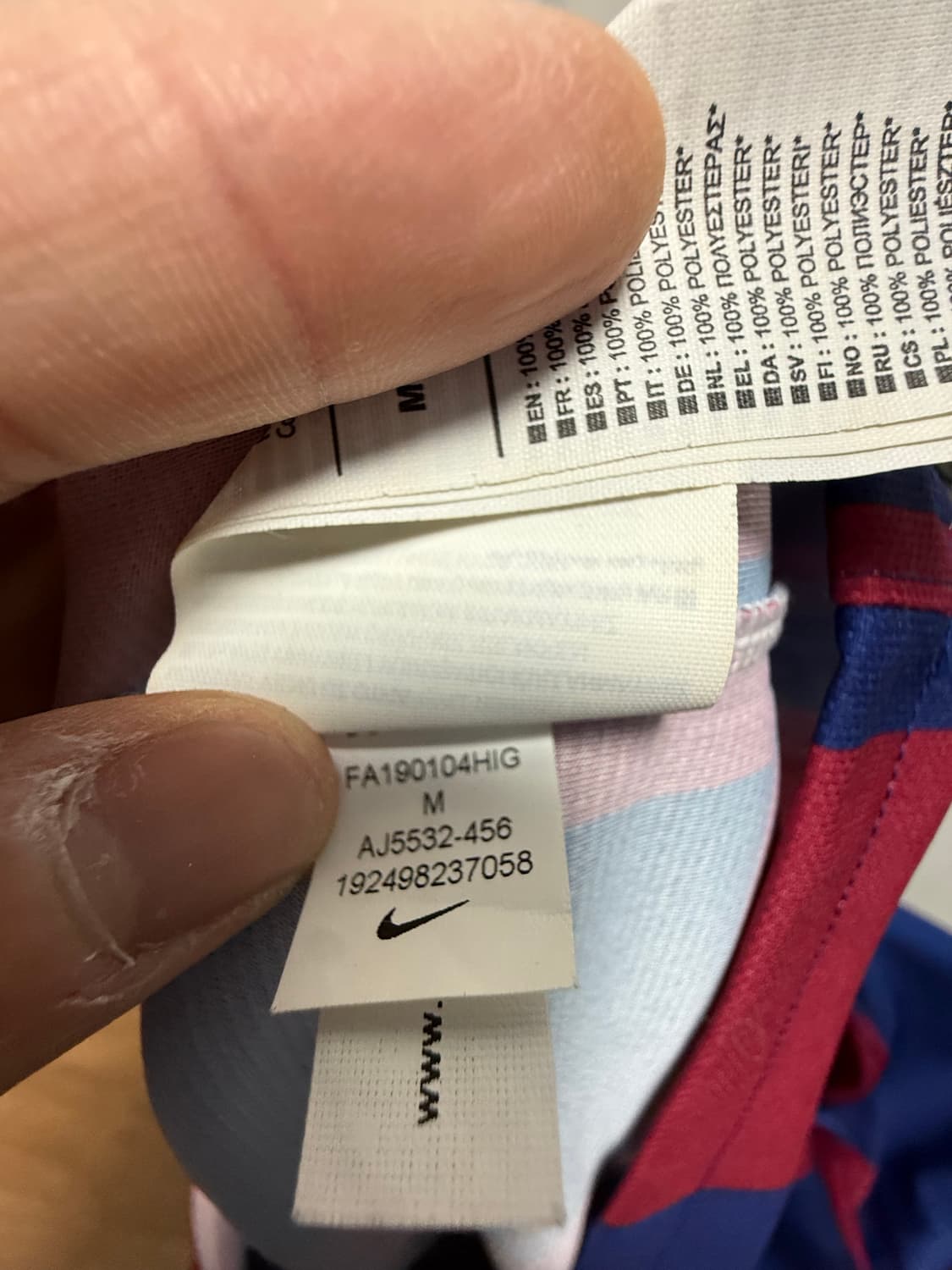 19/20 바르셀로나 더용 유니폼 상품이미지3