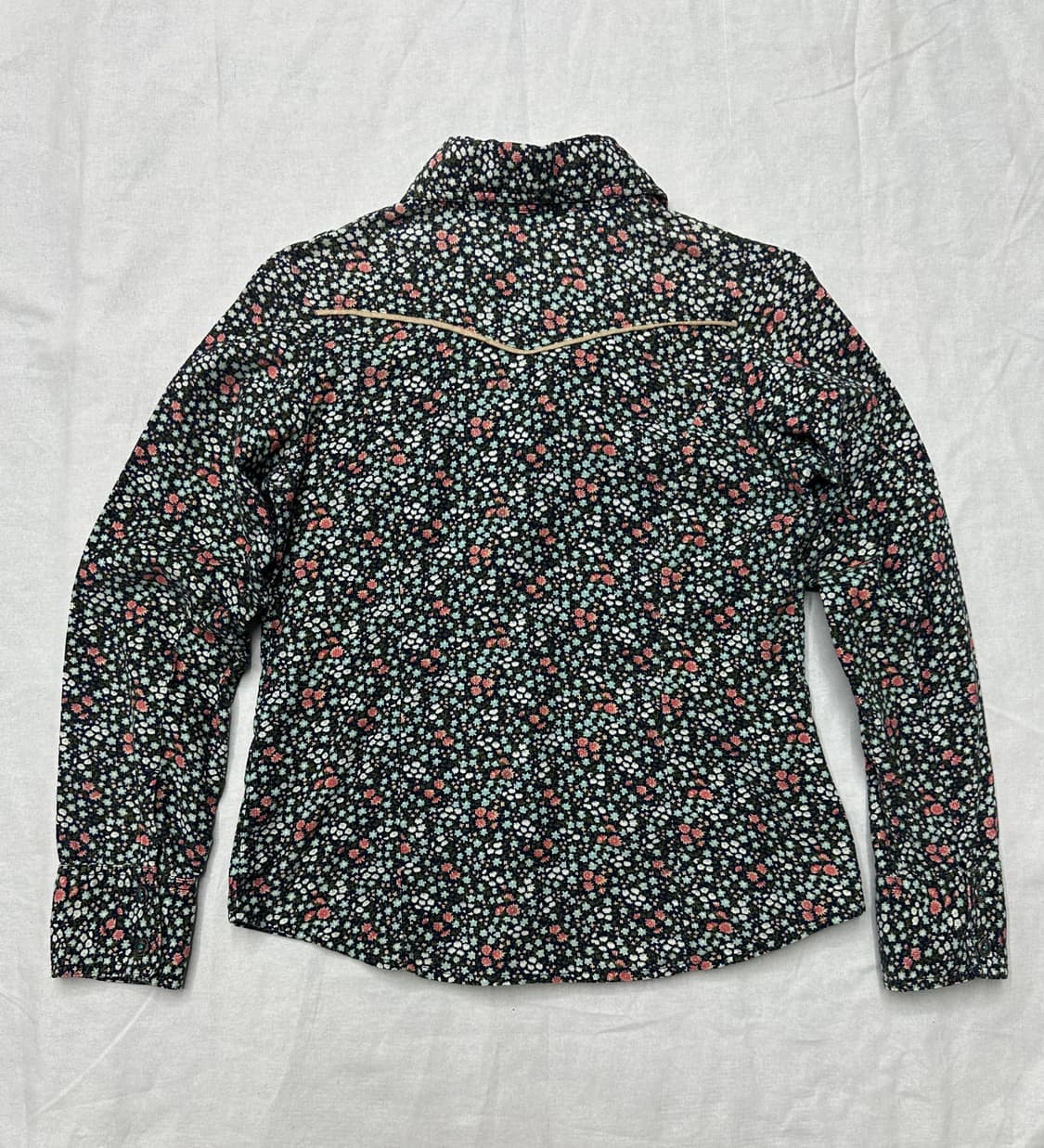 rote rose 꽃패턴 셔츠 상품이미지2