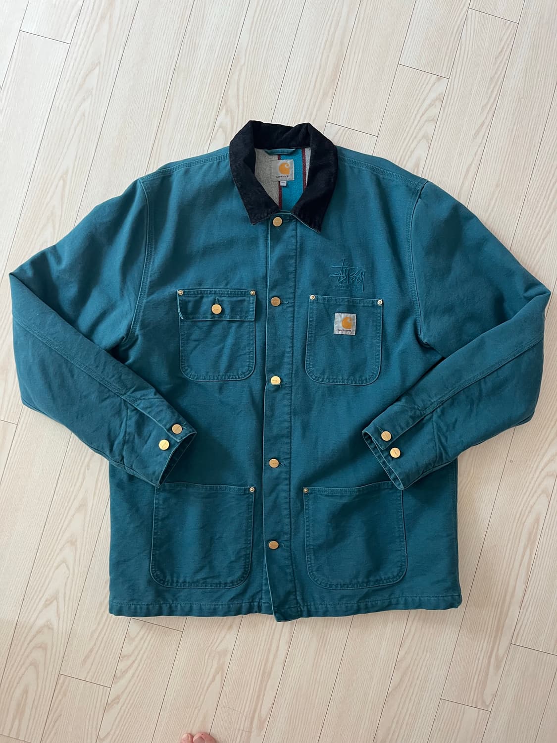 칼하트x스투시 초어자켓 xxl 상품이미지1