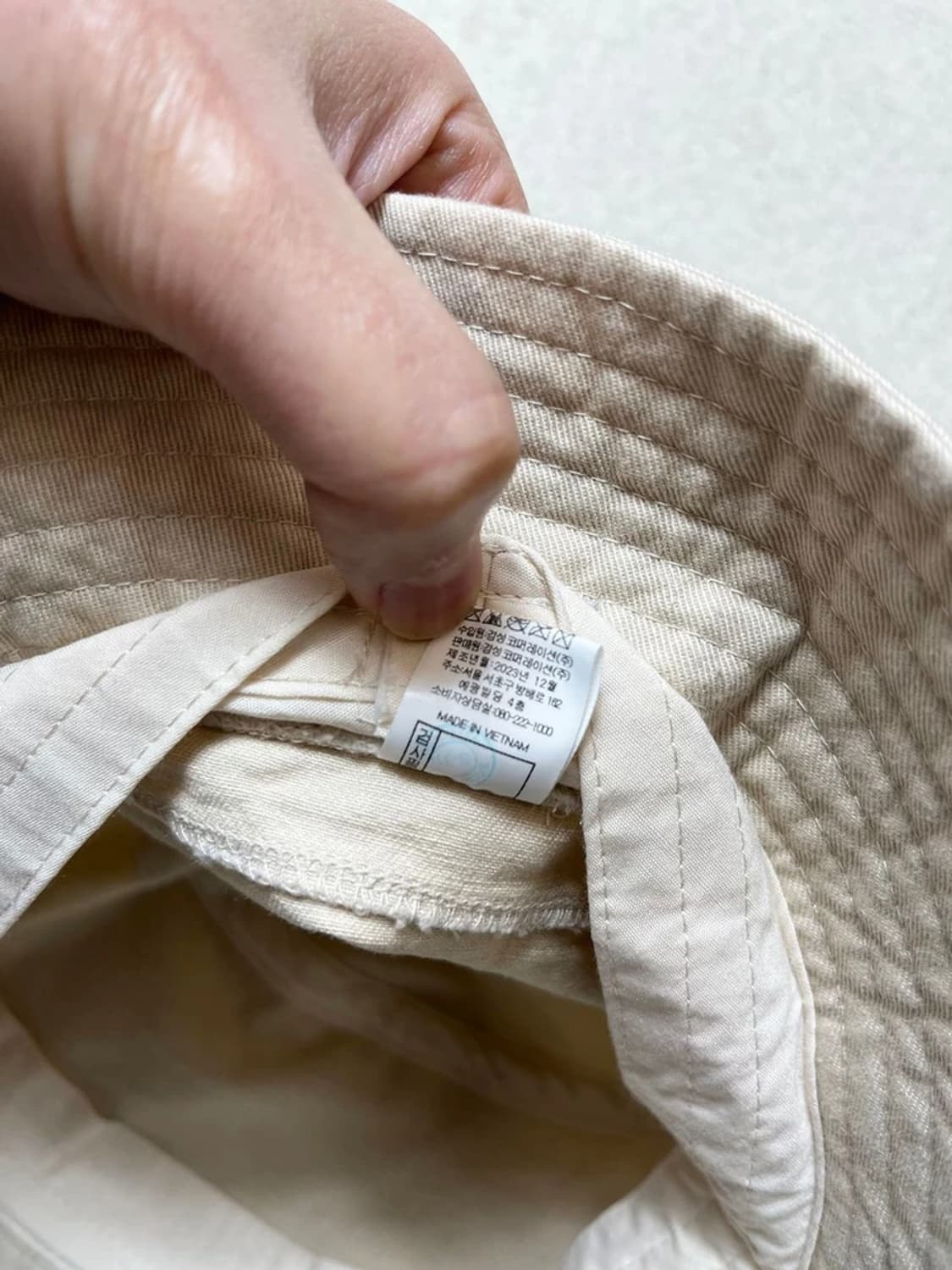 스노우 24ss 어페럴 버킷햇 A1678    상품이미지8