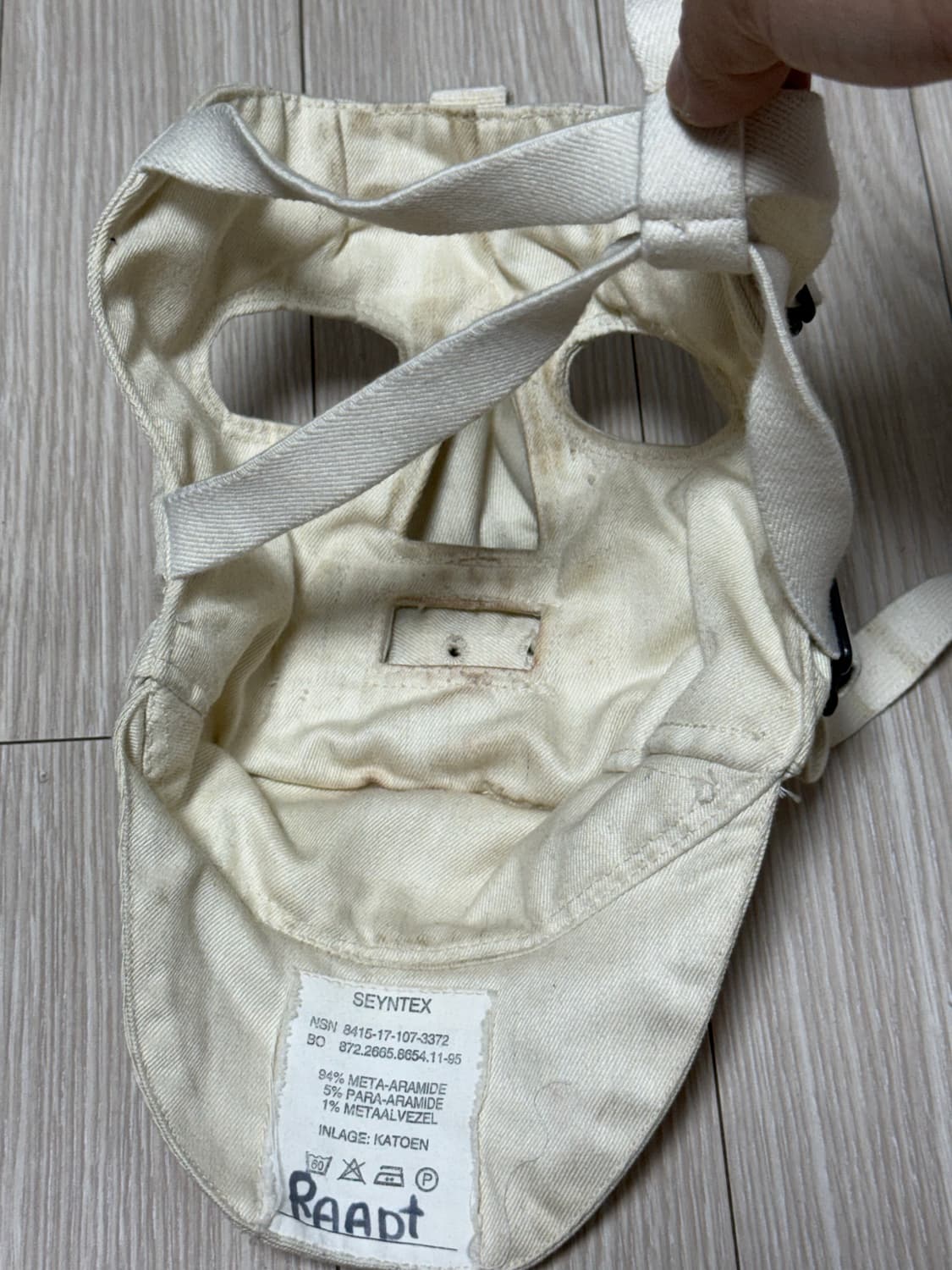 2차 세계대전 설상 마스크 화이트 상품이미지5