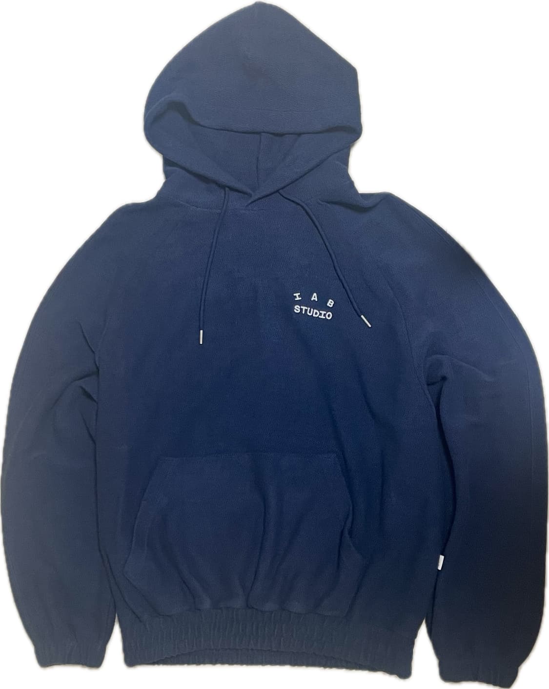 아이앱 스튜디오 헤링본 후드 네이비 XL 상품이미지3