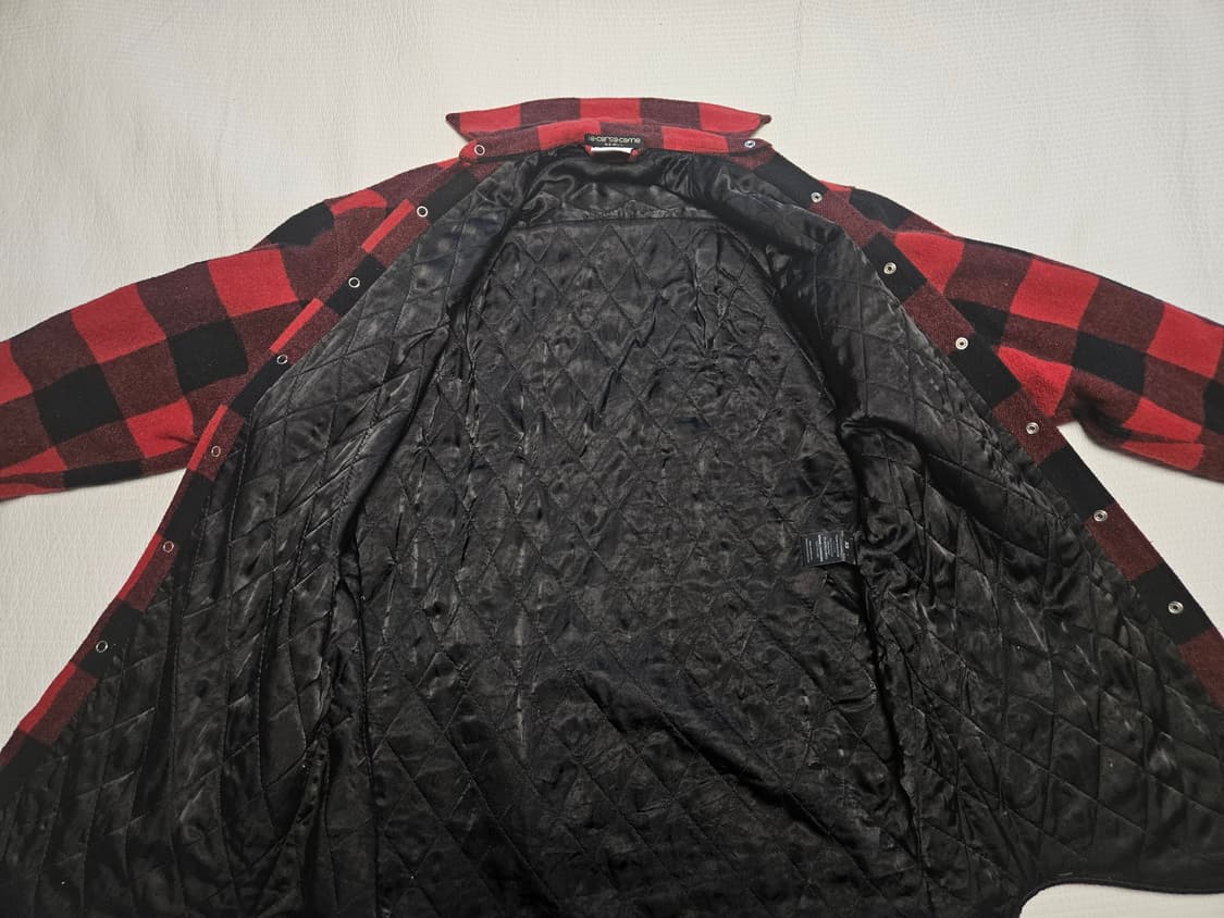 베트멍(Vetements) 2018 F/W 컬렉션 오버핏 체크 셔츠 자켓 상품이미지8