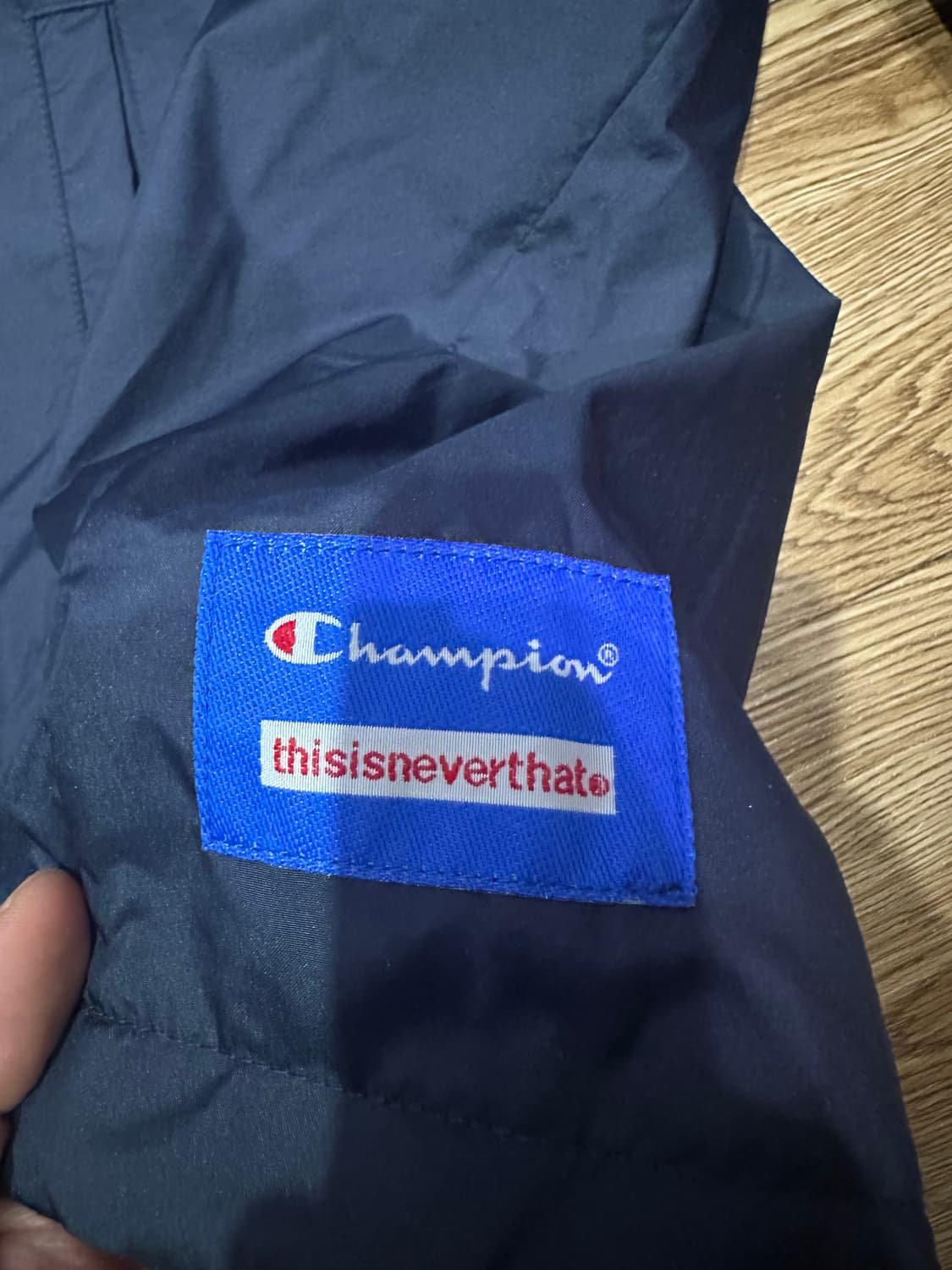 (새제품)챔피온x디네댓 코치자켓 L사이즈 상품이미지7