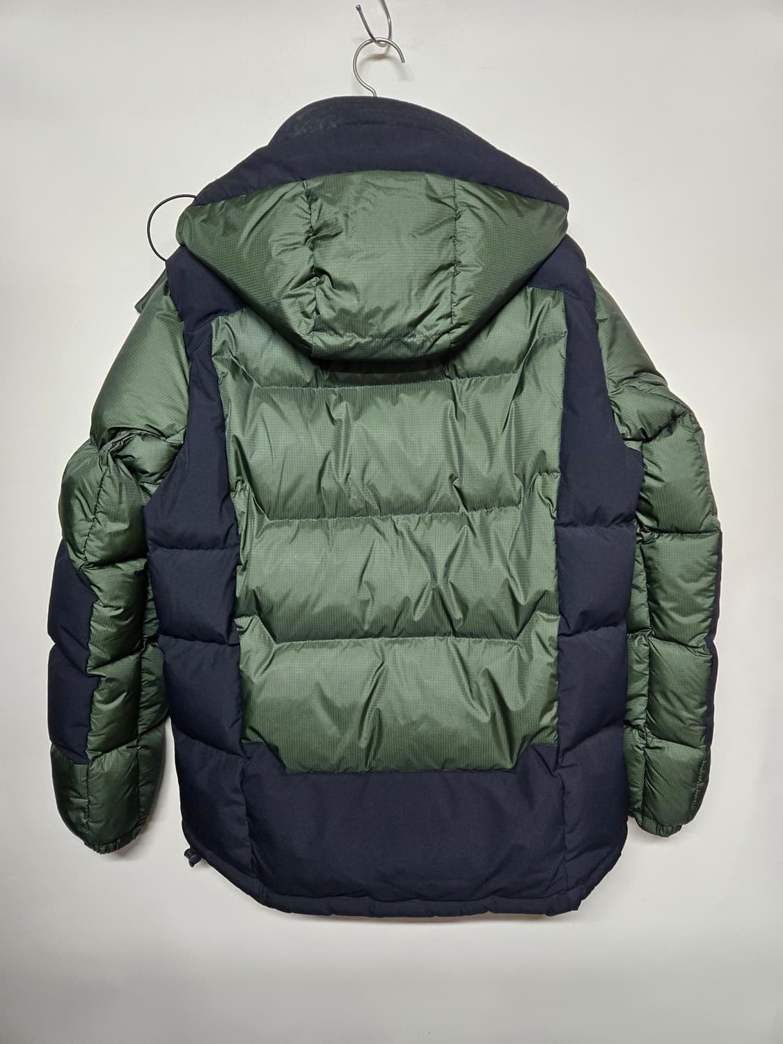 밀레 남성 패딩 점퍼 그린/블랙100 상품이미지2