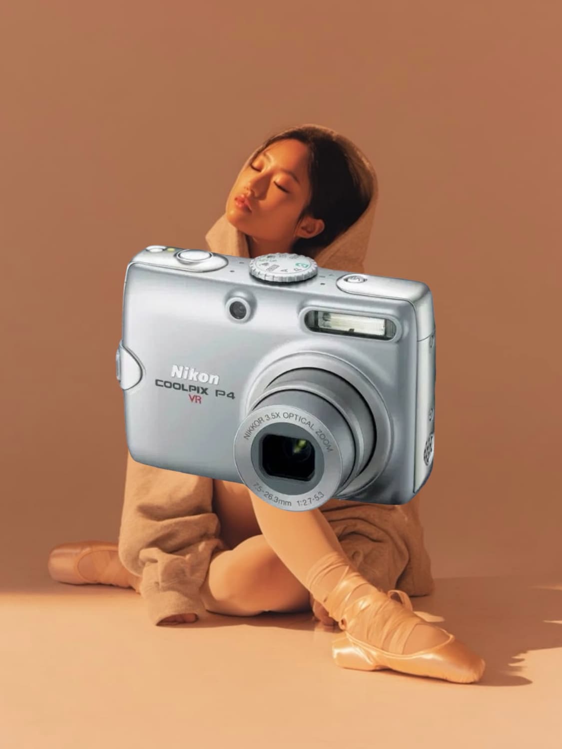 A급)니콘 쿨픽스 P4 Nikon Coolpix p4 빈티지 디카 상품이미지1