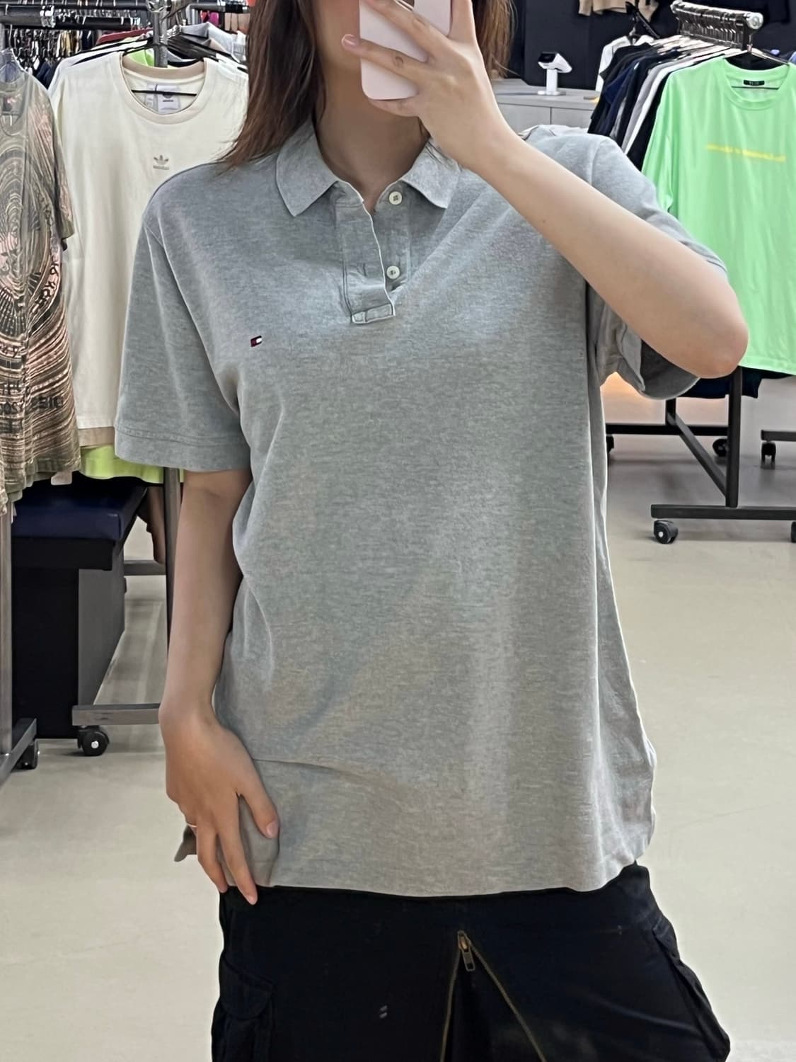타미 그레이 pk티 상품이미지1