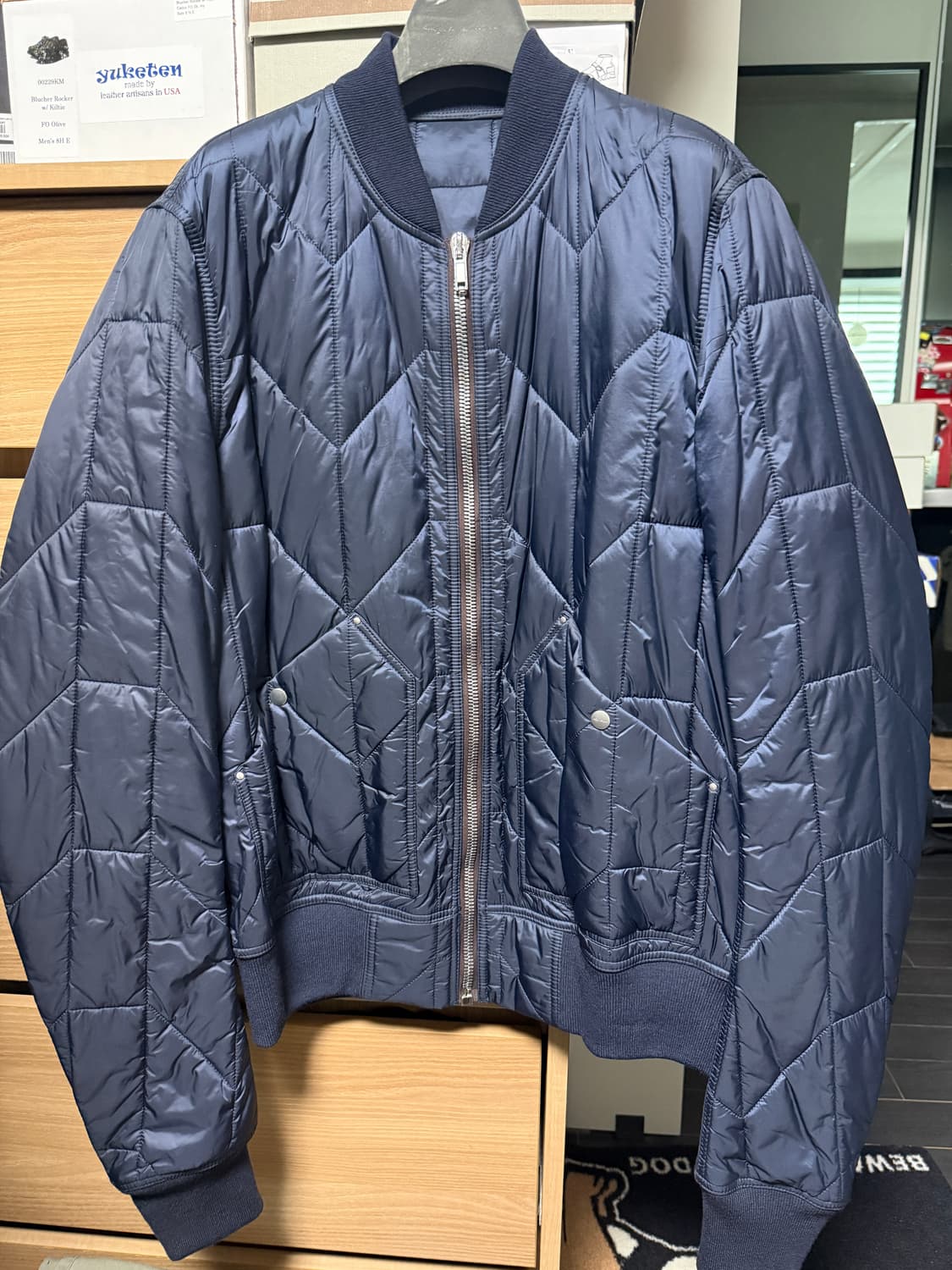 릭오웬스 20fw 퍼포마 봄버 상품이미지1