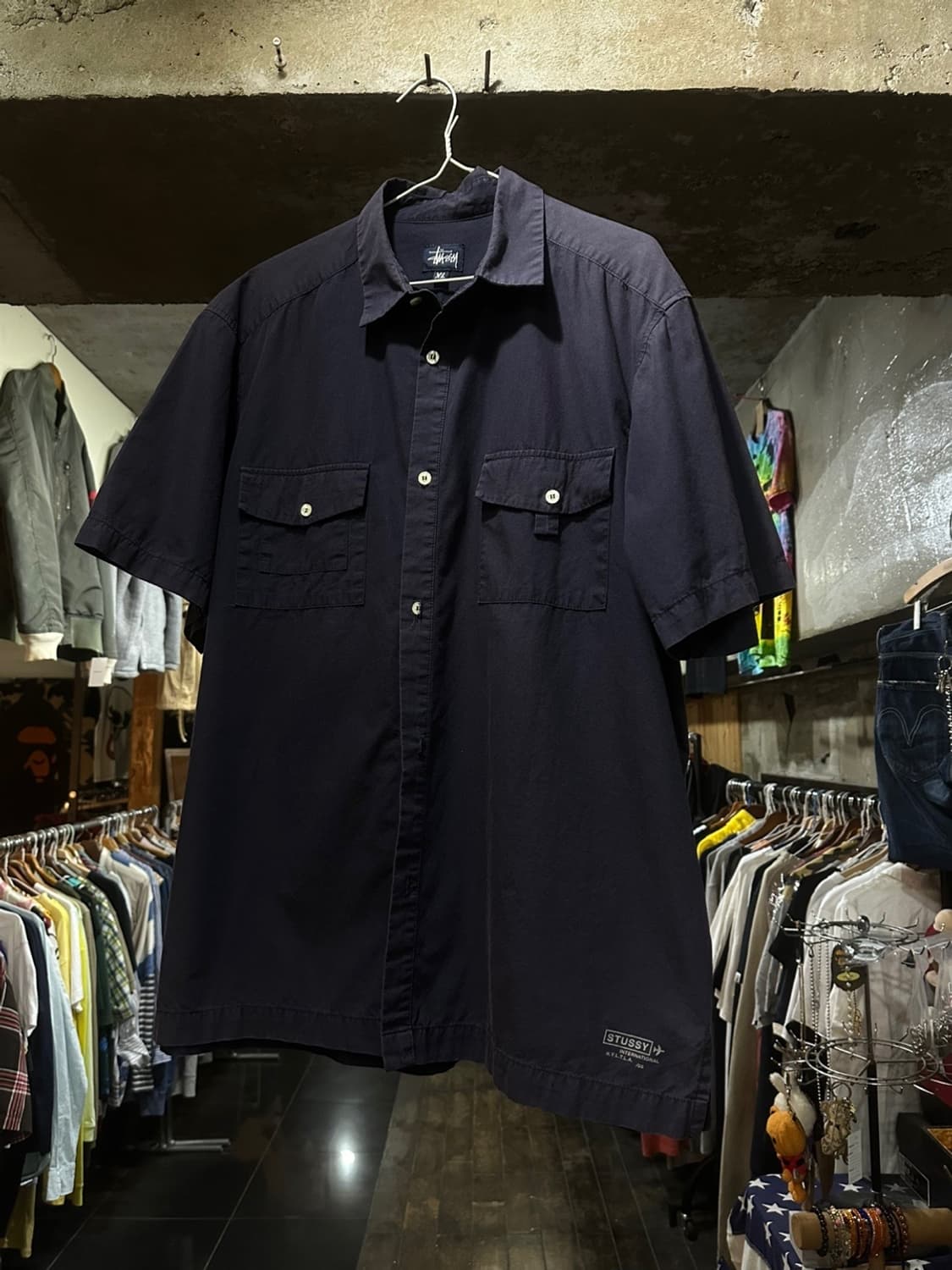 90s stussy 스투시 아카이브 워크 셔츠 상품이미지1