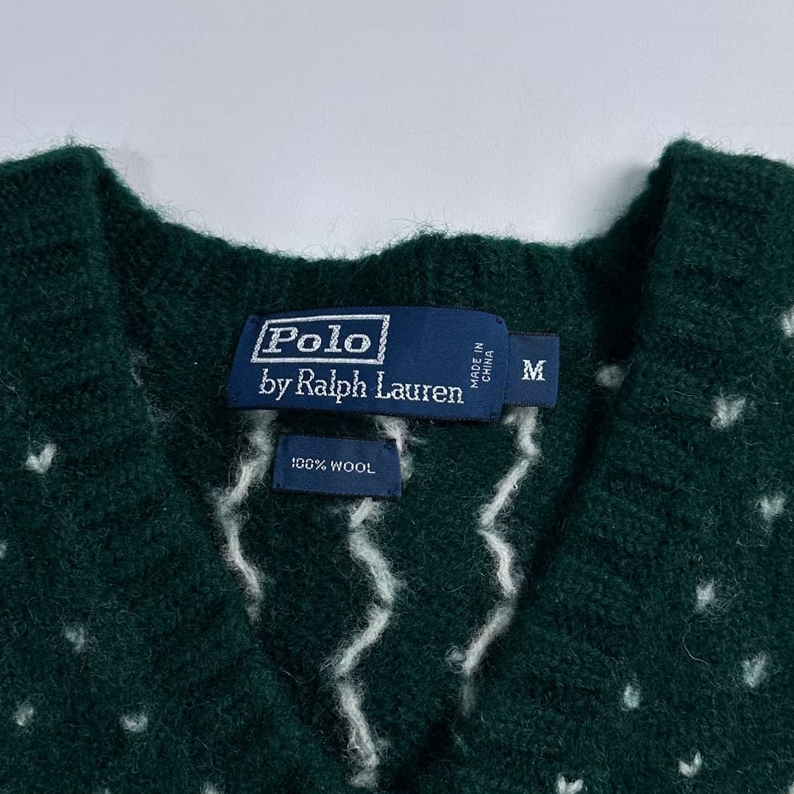 폴로 랄프로렌 노르딕 패턴 울 니트 상품이미지5