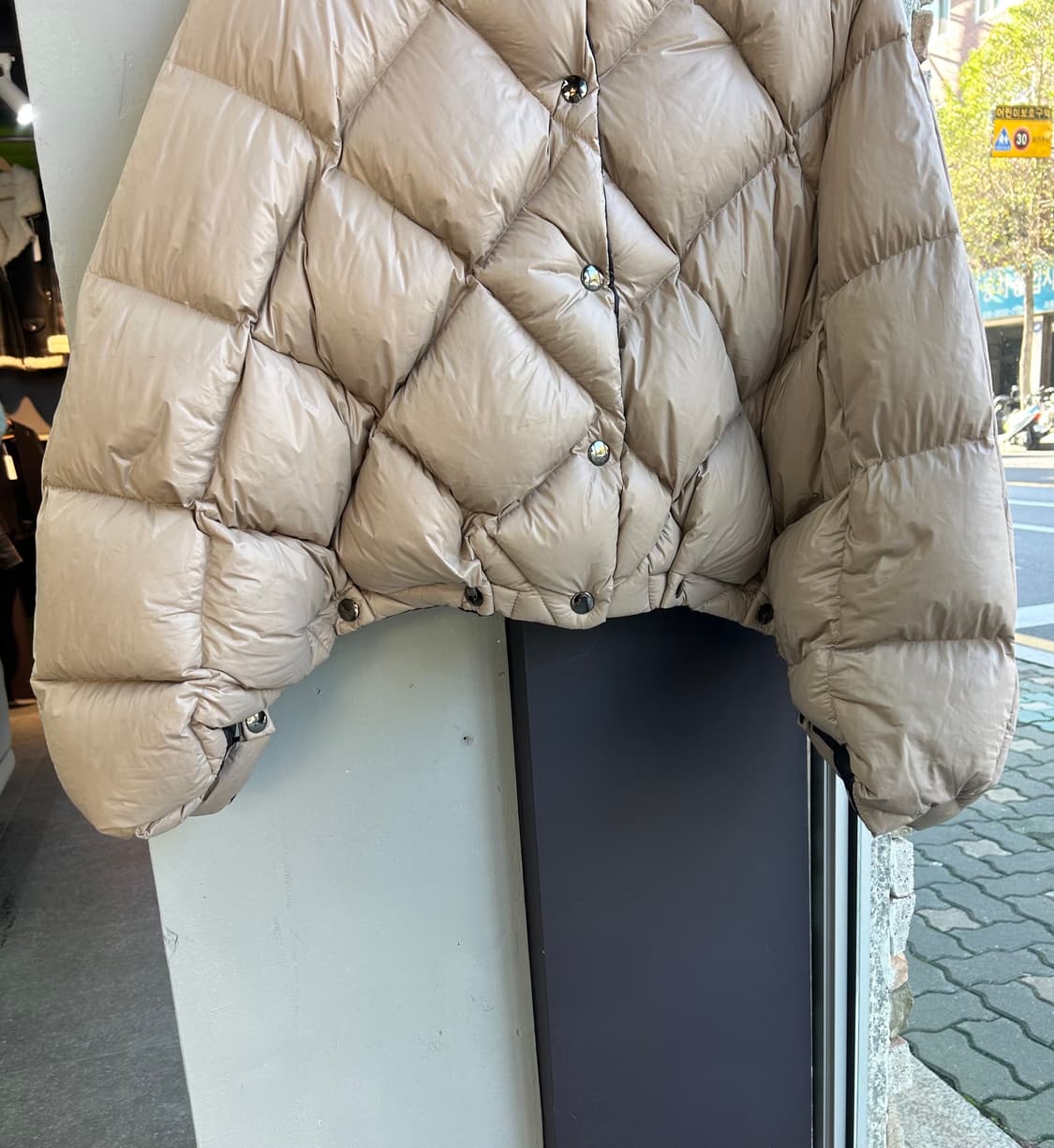 F/ 시스템 22F/W 케이프 패딩 상품이미지4