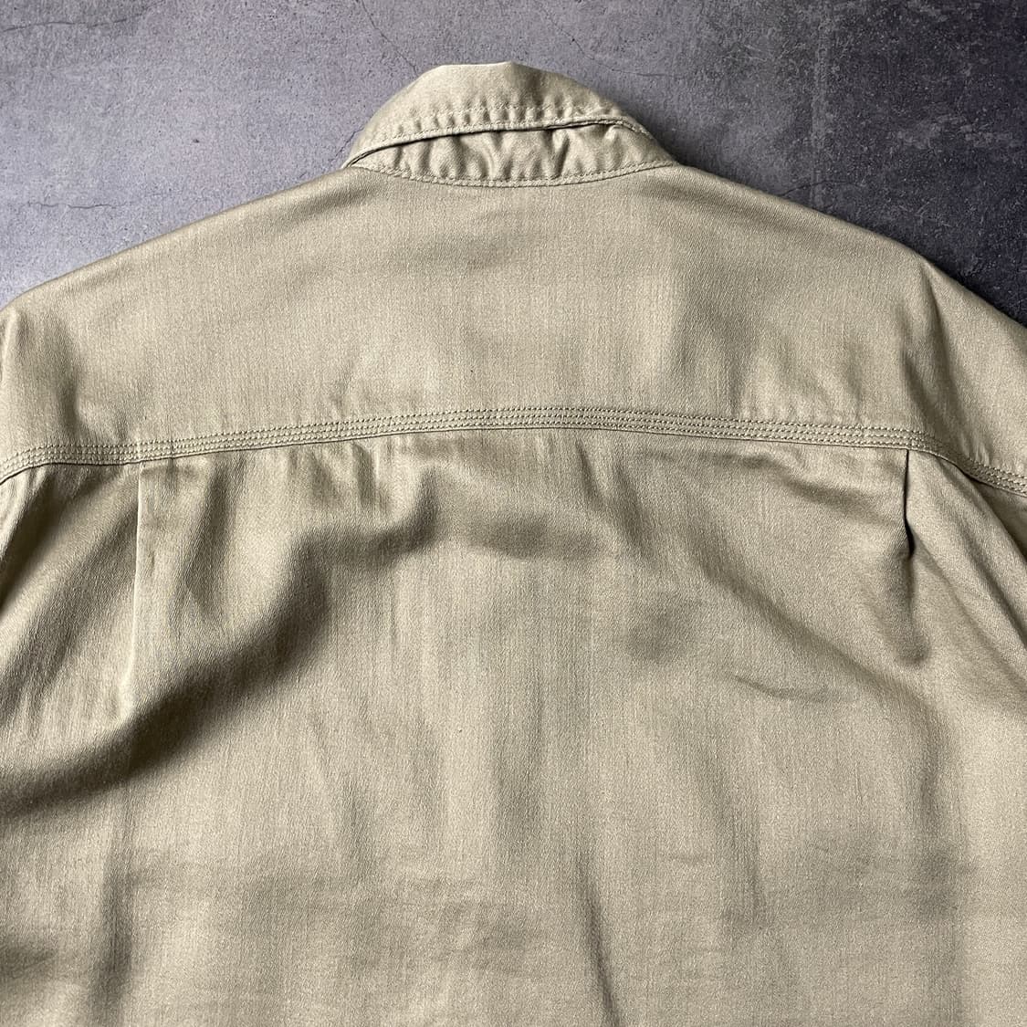 CARHARTT 칼하트 빈티지 베이지 코튼 워크셔츠 A00415 상품이미지6