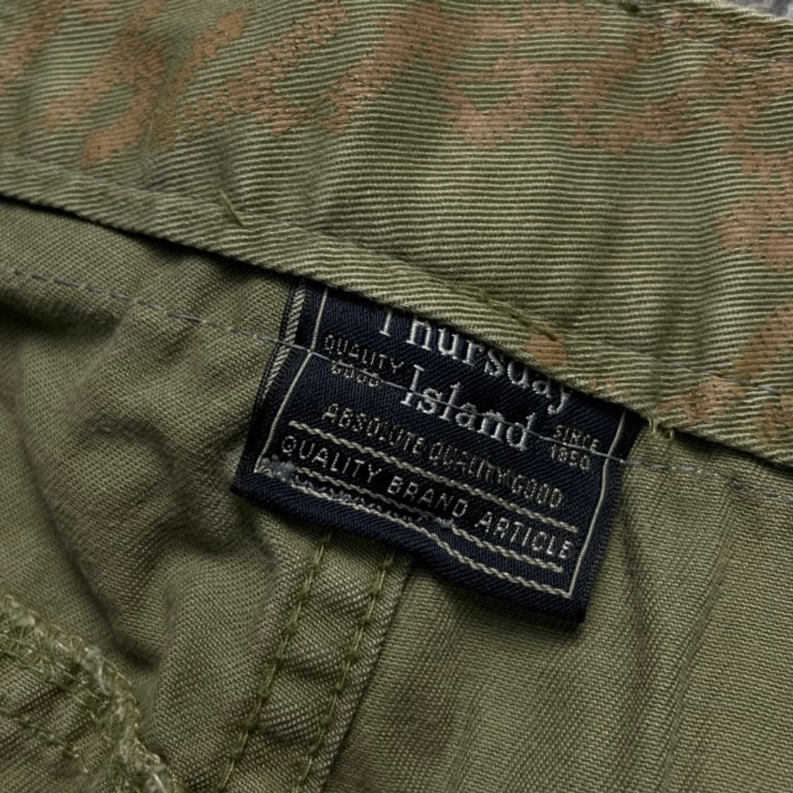 32 Thursday Island 비대칭 카고팬츠 상품이미지3