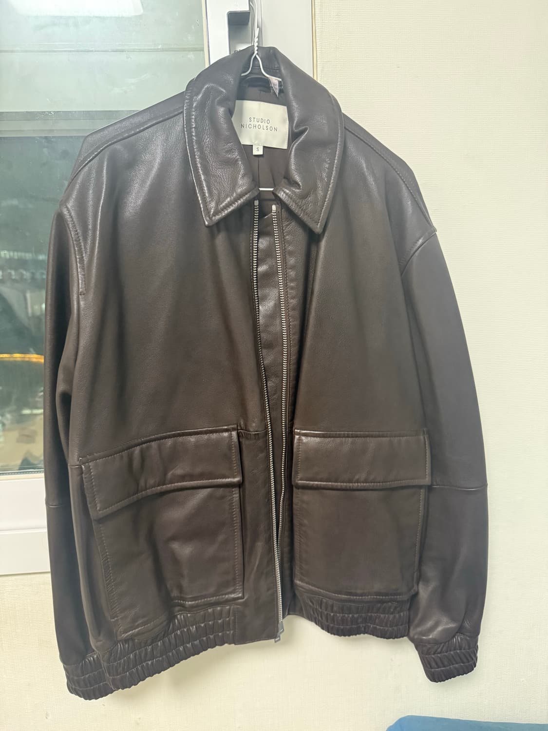 스튜디오니콜슨 레더자켓 상품이미지1