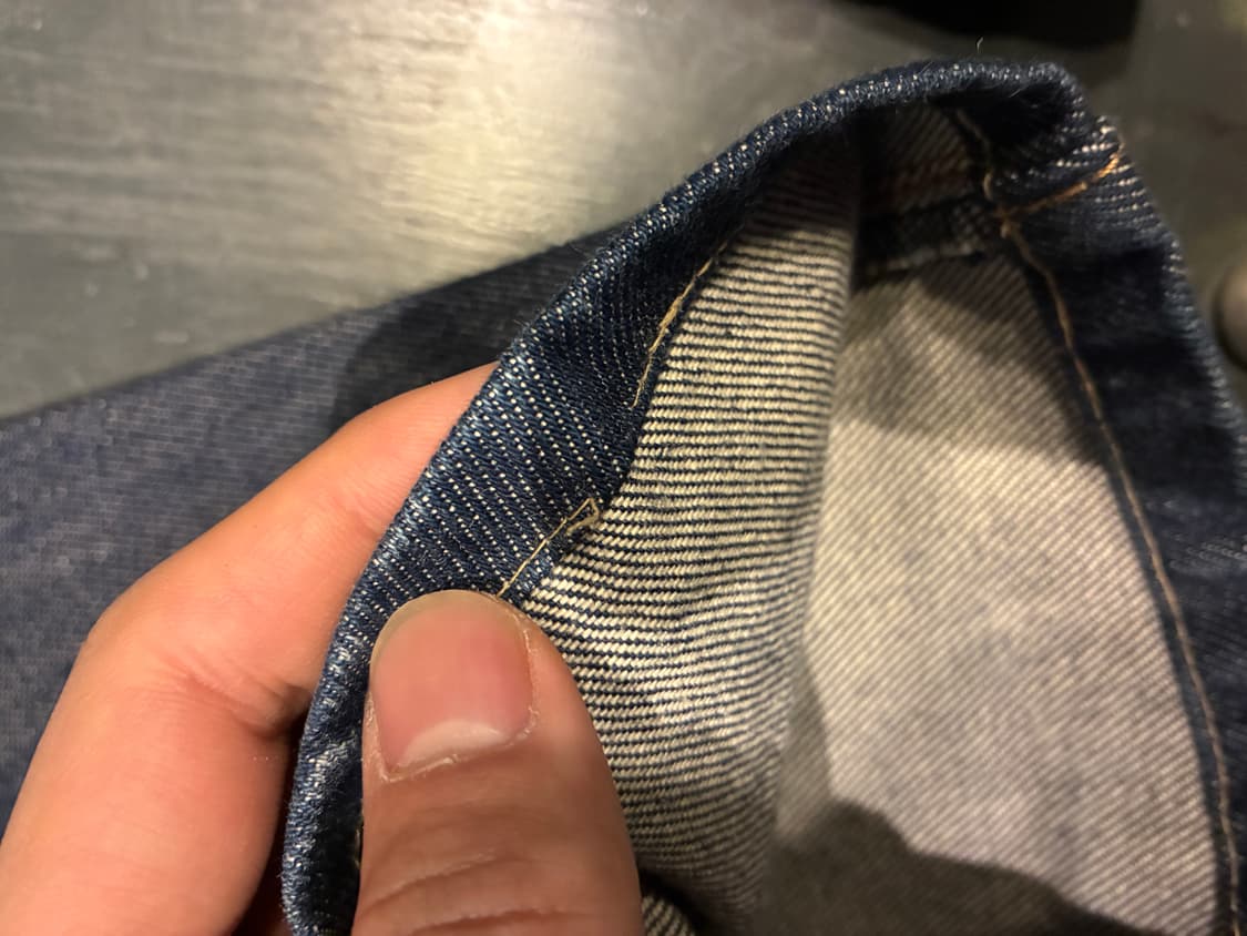 34) 리바이스 501 생지 데님 상품이미지6