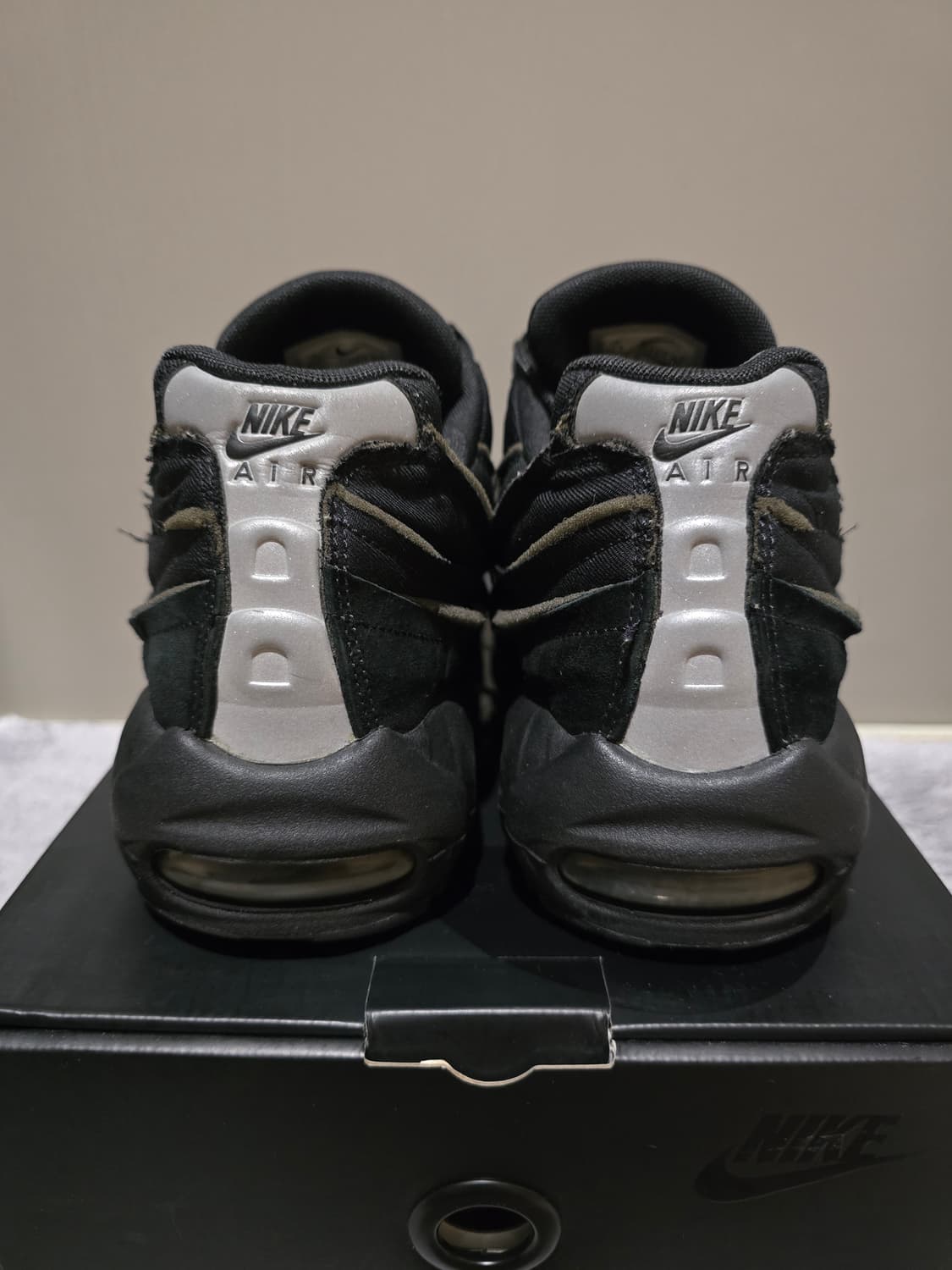 나이키 x 꼼데가르송 옴므 CDG 에어맥스 95 블랙 상품이미지3