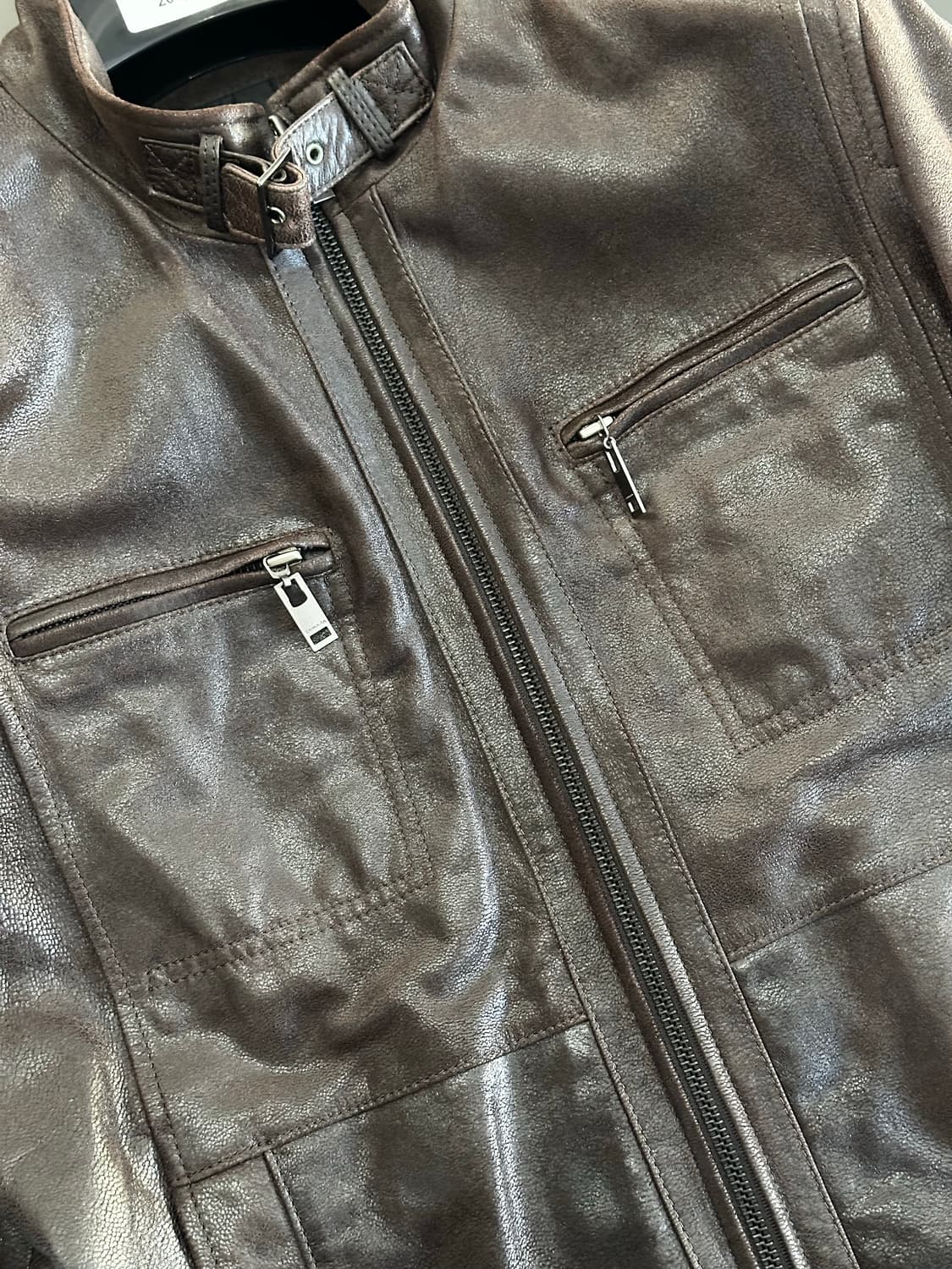 코모도 양가죽 자켓 상품이미지4