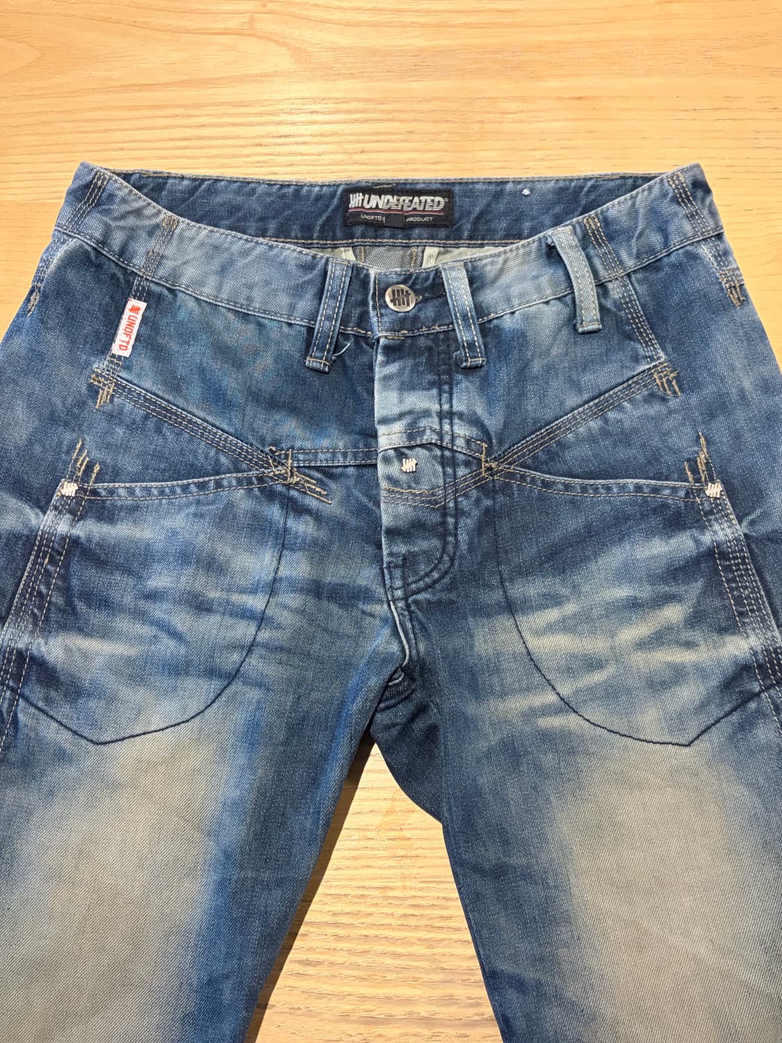 언디핏 데님 빈티지 청바지 28 상품이미지1