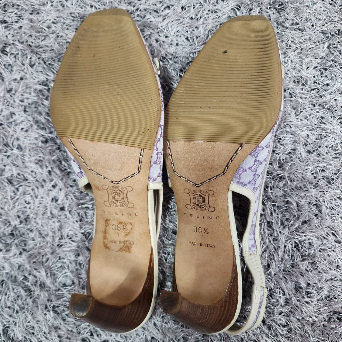 셀린느 슬링백 샌들 구두 36.5 상품이미지6