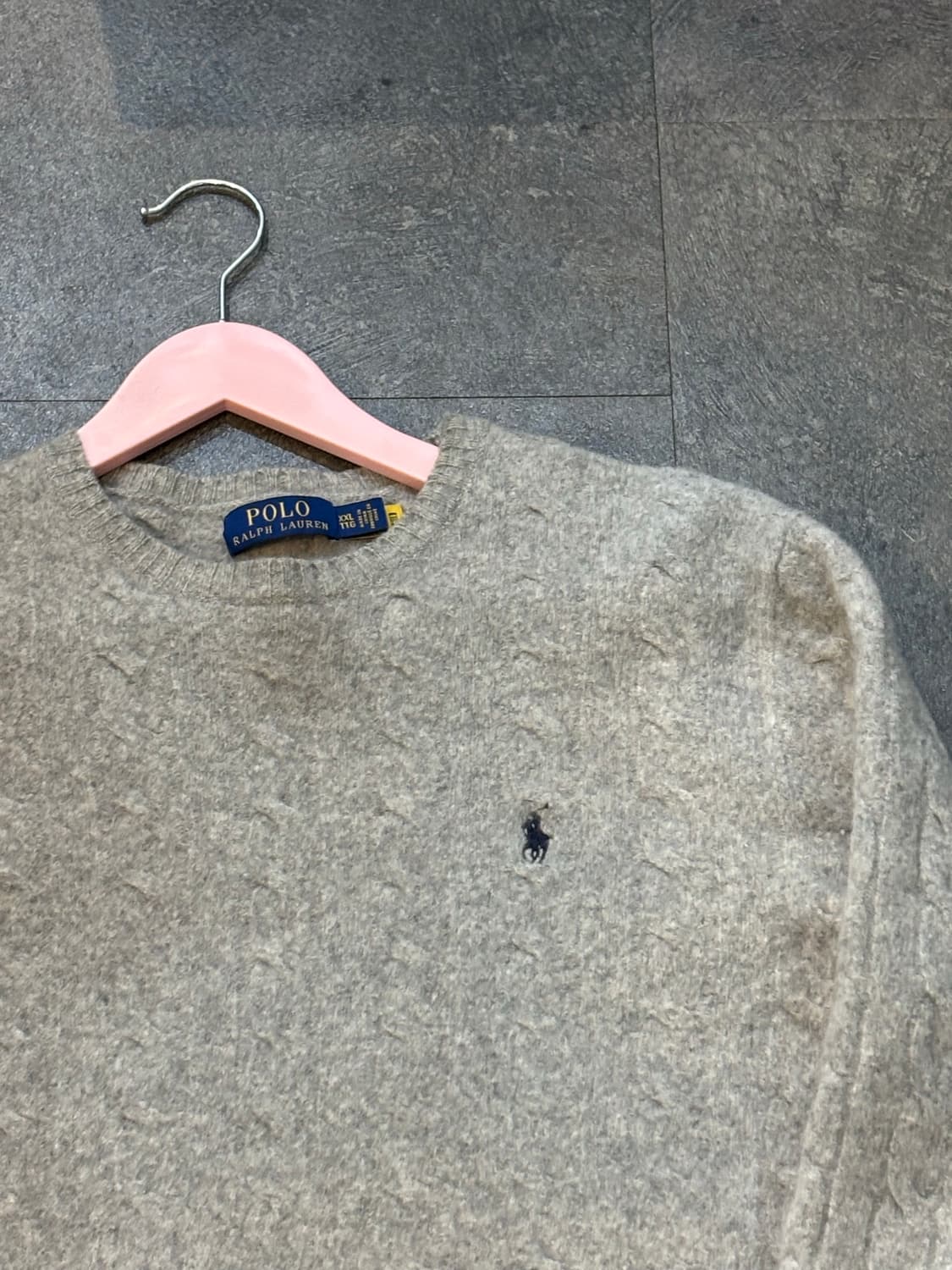 폴로 랄프로렌 니트 꽈배기 스웨터 상품이미지4