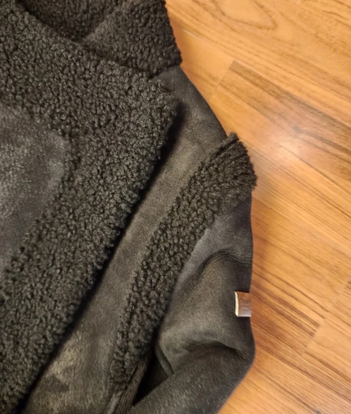 Philipp plein 필립플레인 스컬 블랙 무스탕 자켓 s 상품이미지4