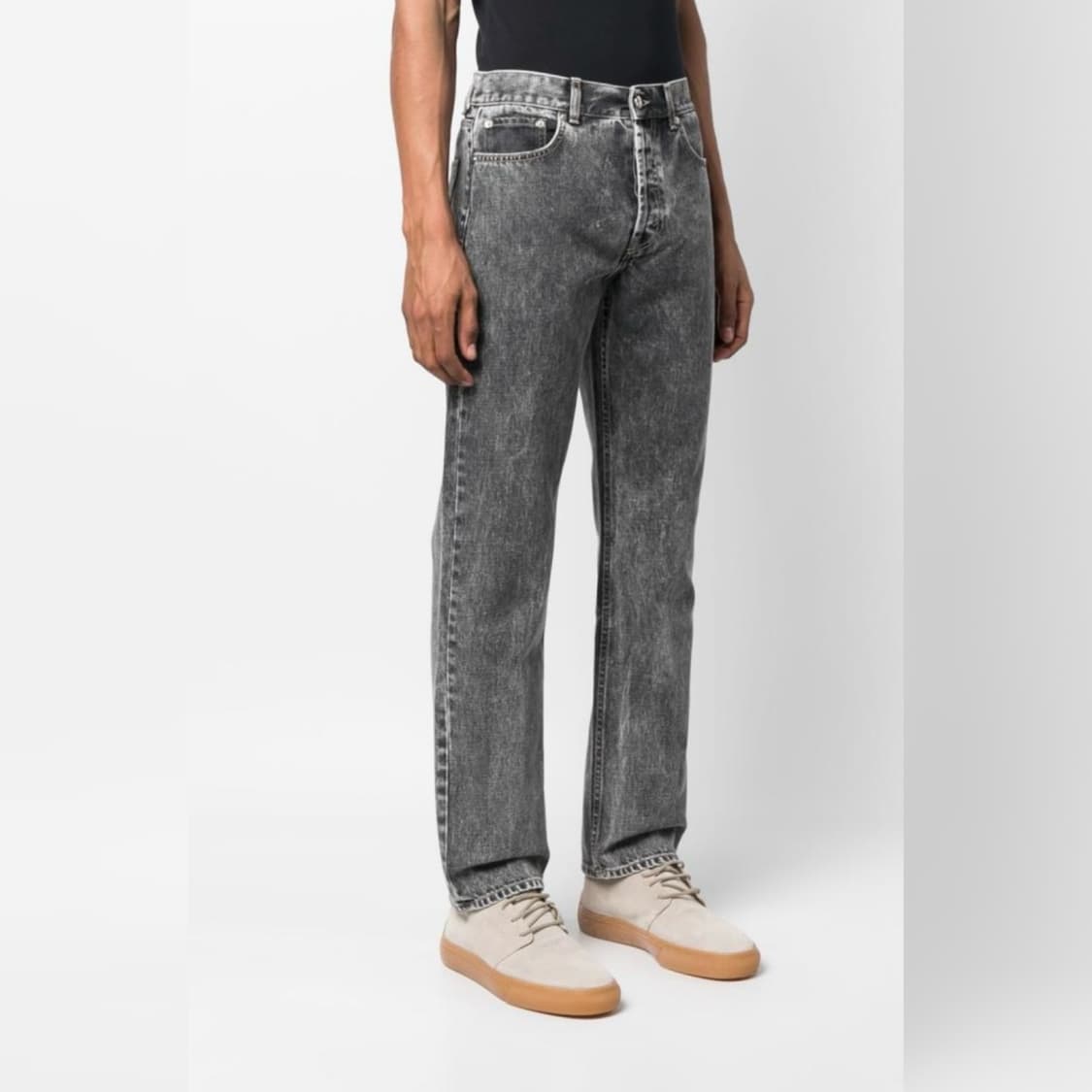 [택포](34) Sefr 스트레이트 컷 데님팬츠 그레이 상품이미지1