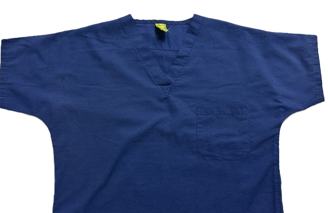 미국 미군 여군용 수술복 간호사 군의관 브이넥 반팔 티셔츠 (S) 상품이미지6