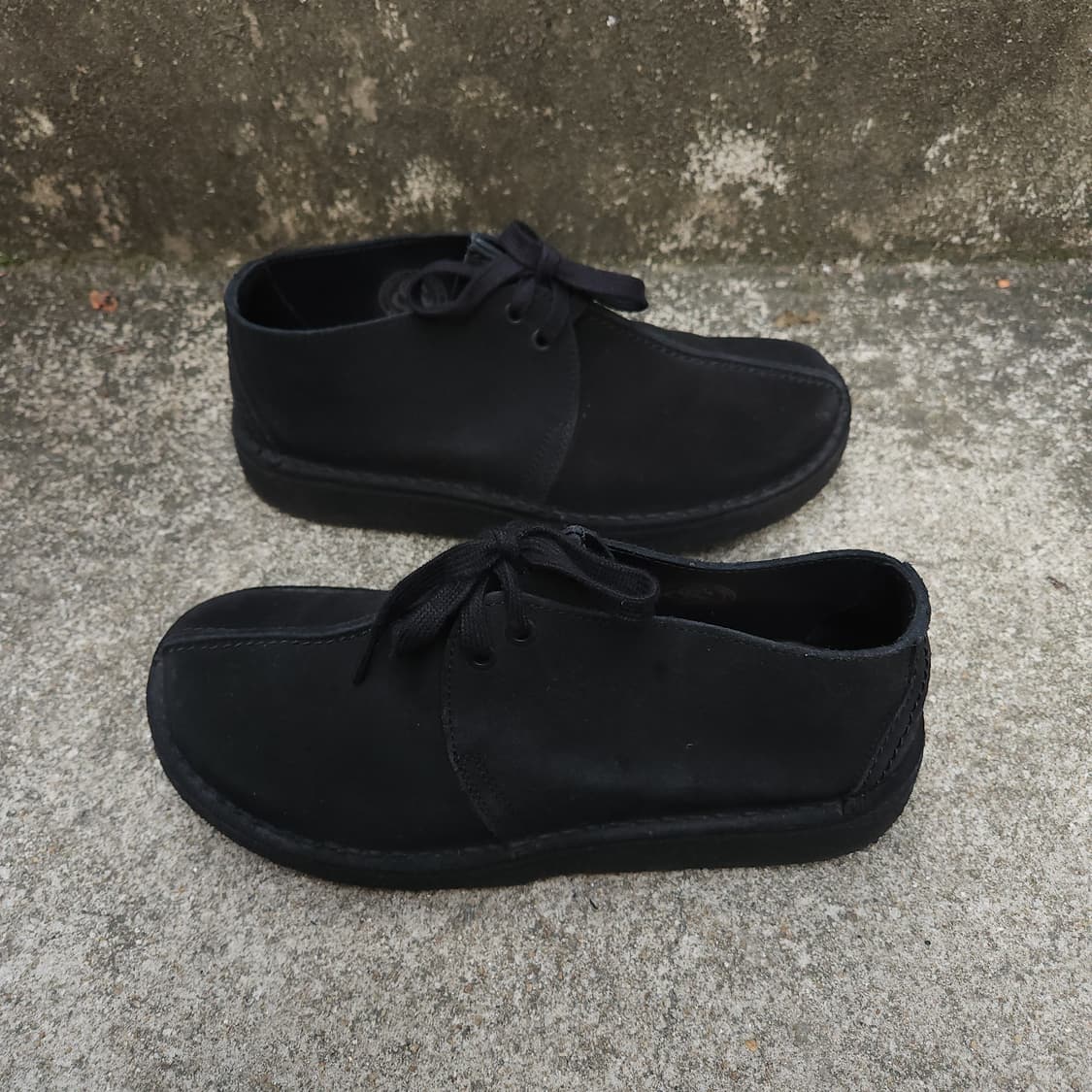 [255] 클락스 데저트 트랙 블랙 스웨이드 상품이미지3