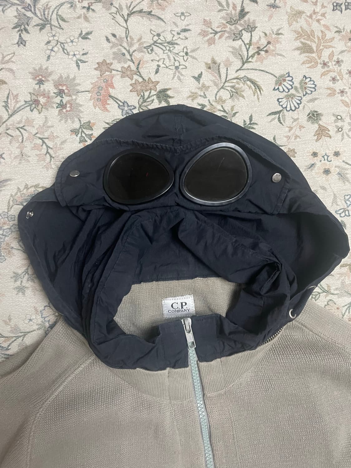 CP컴퍼니 고글 후드 니트 집업 자켓 C5180 상품이미지3