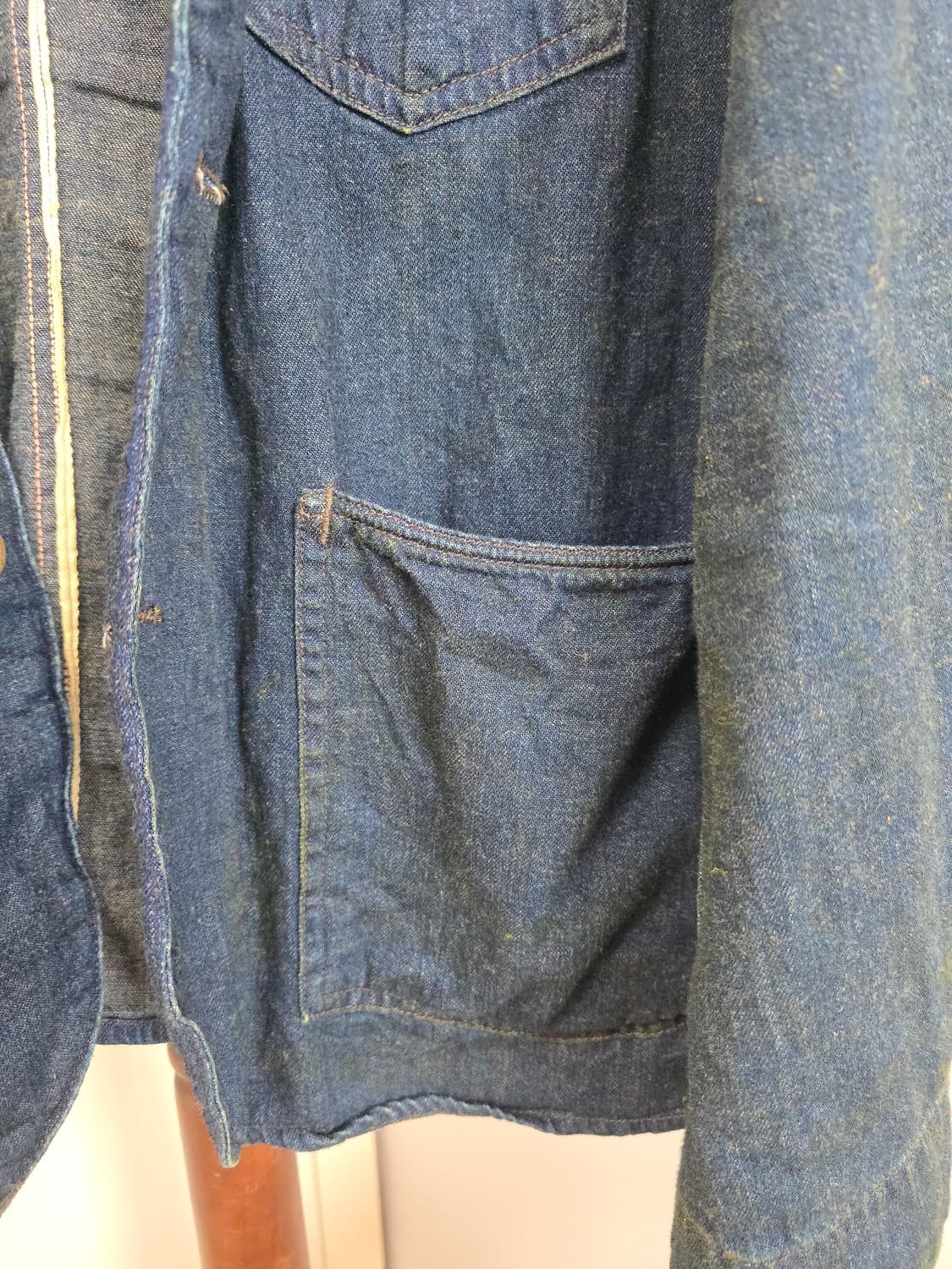 더블RL 엔지니어 코트  (Indigo Denim), M사이즈 상품이미지3