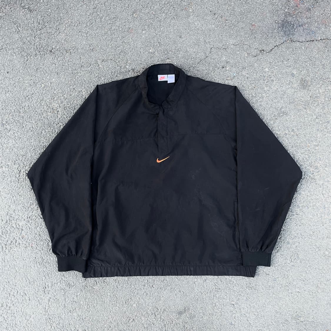 90s 나이키 미드 스우시 올드스쿨 아노락 바람막이 웜업 아노락 XL 상품이미지1