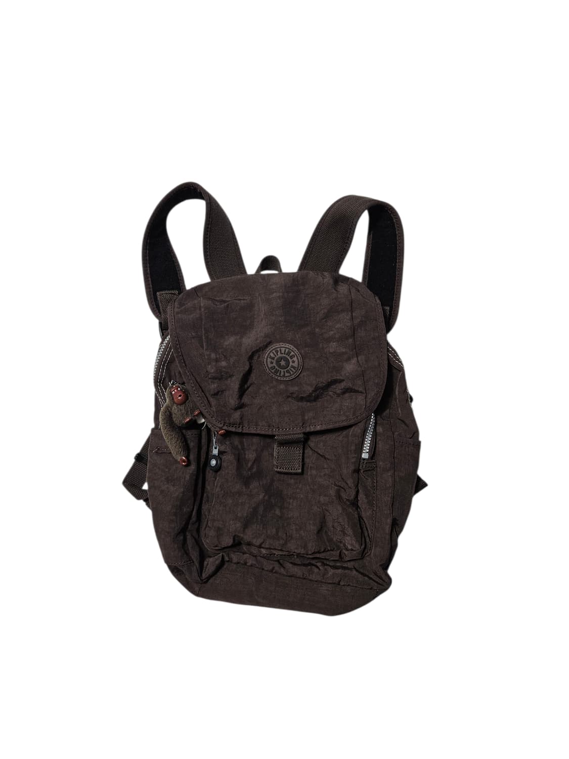 키플링 브라운 덮개 가방 백팩  상품이미지1