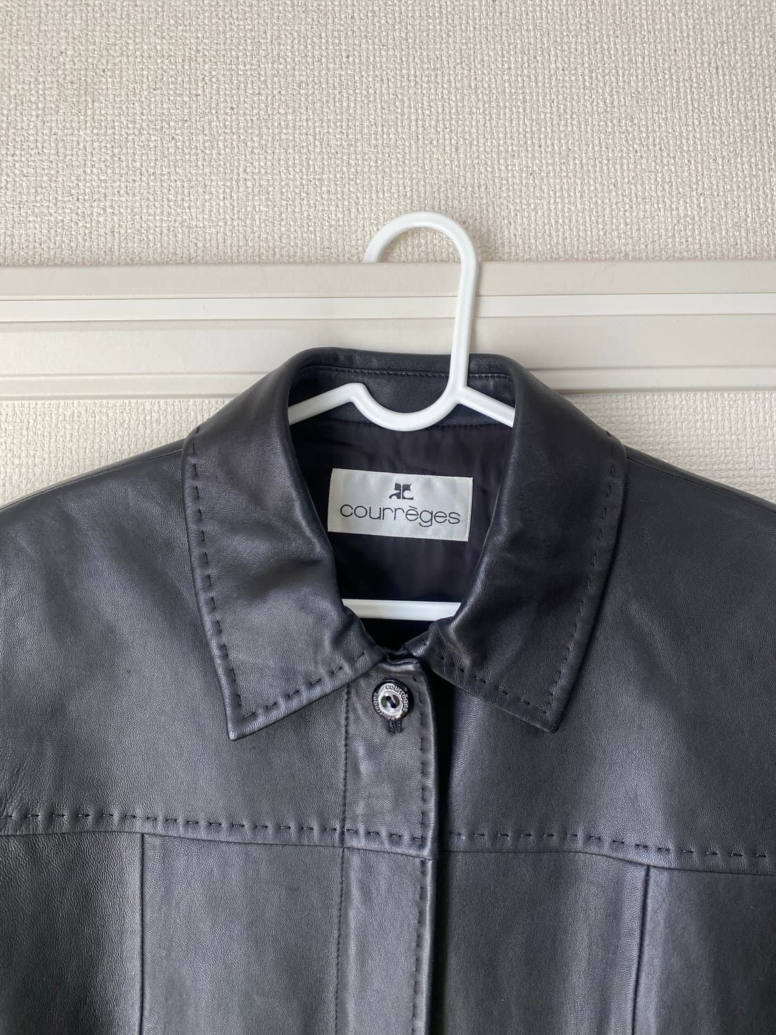 꾸레쥬 양가죽 자켓 상품이미지3