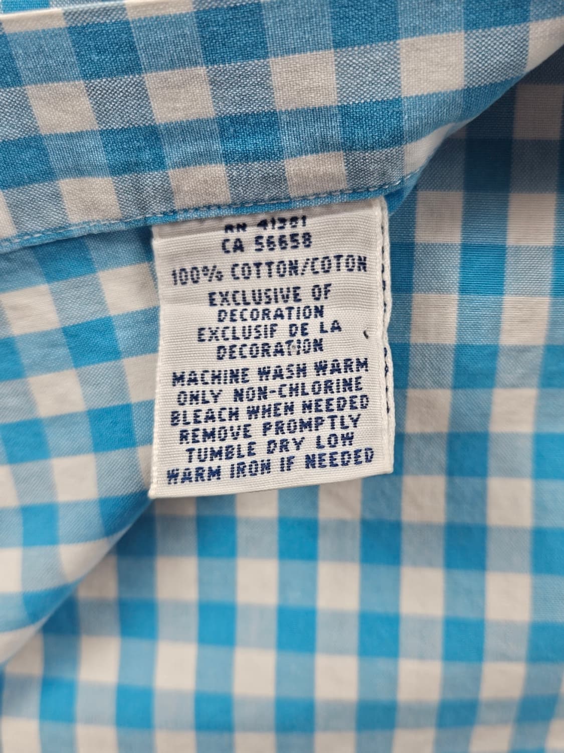 폴로랄프로렌 깅엄 체크 패턴 셔츠 ( M ) / 11179 상품이미지9