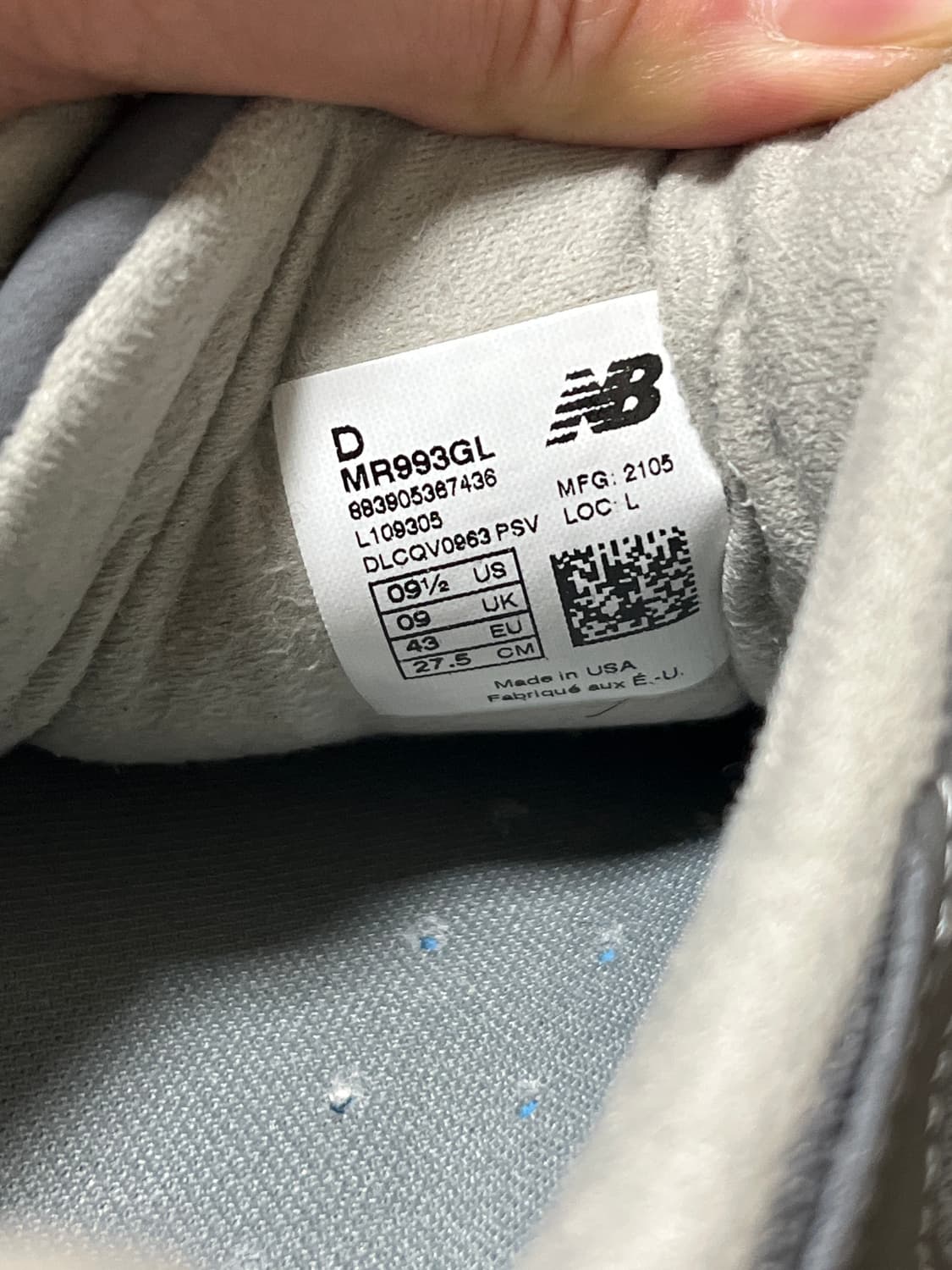 뉴발란스 993 USA 275 상품이미지5