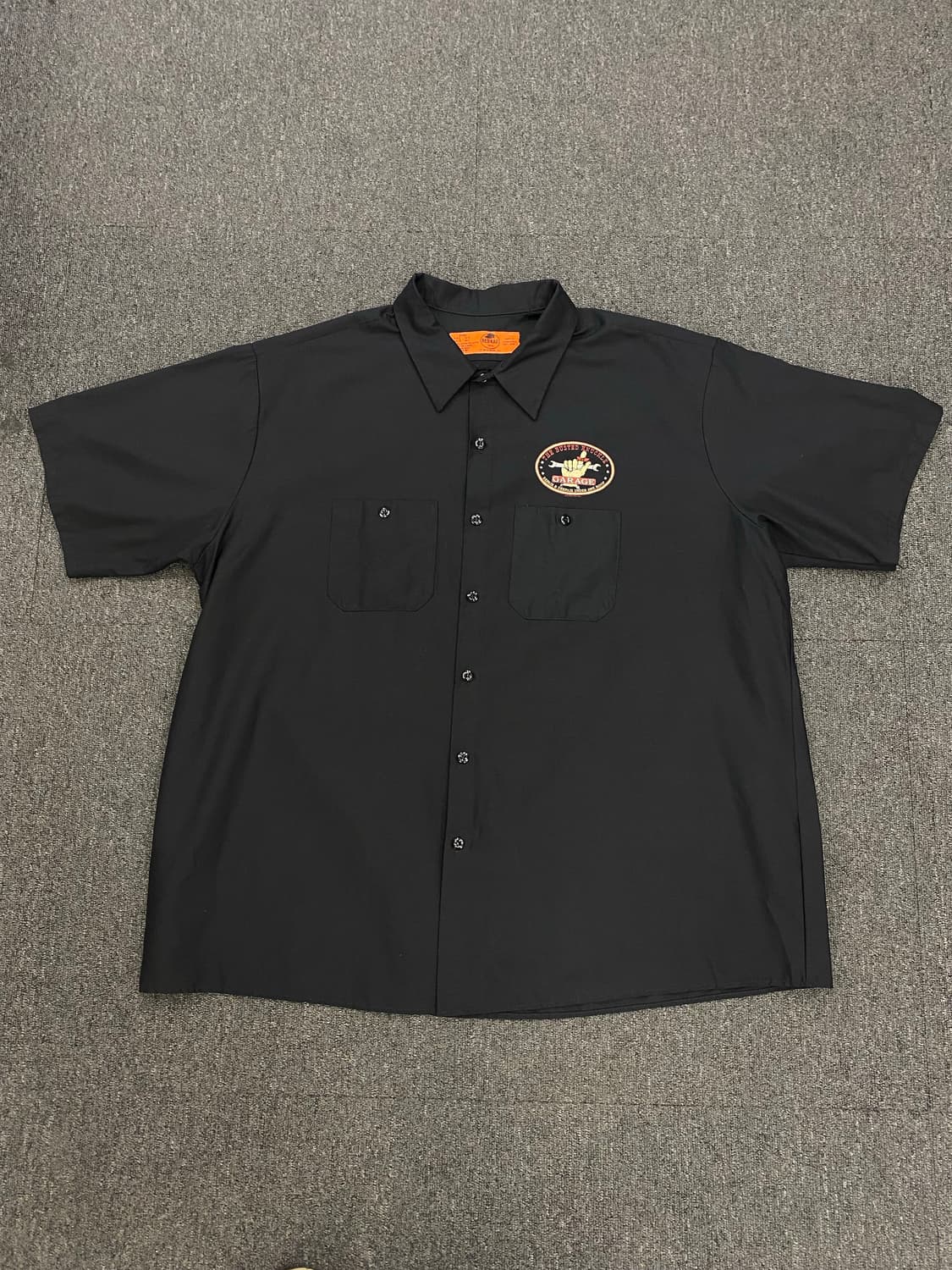 빈티지 워크 반팔 셔츠 상품이미지2