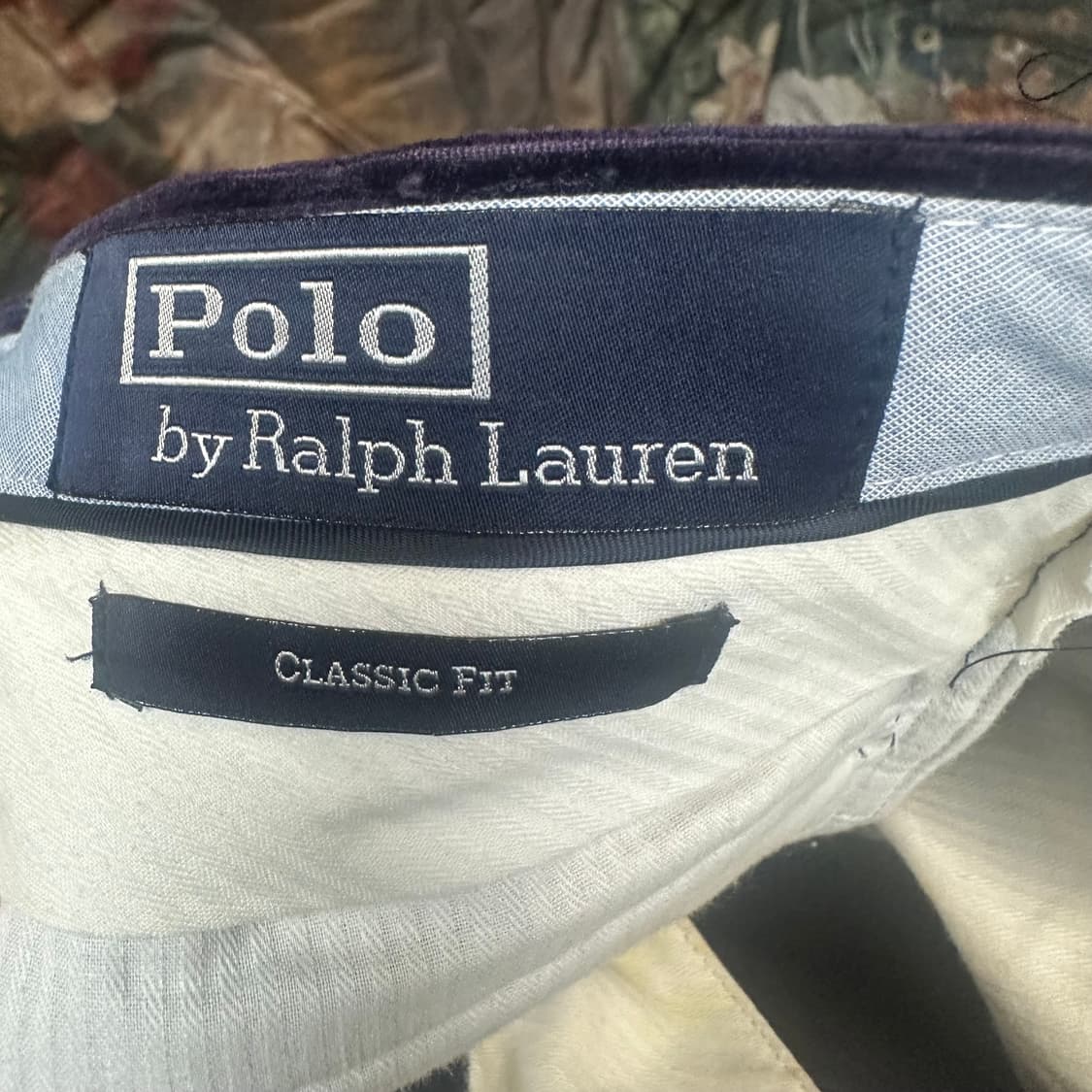 폴로 랄프로렌 빈티지 퍼플코듀로이팬츠 36 상품이미지3