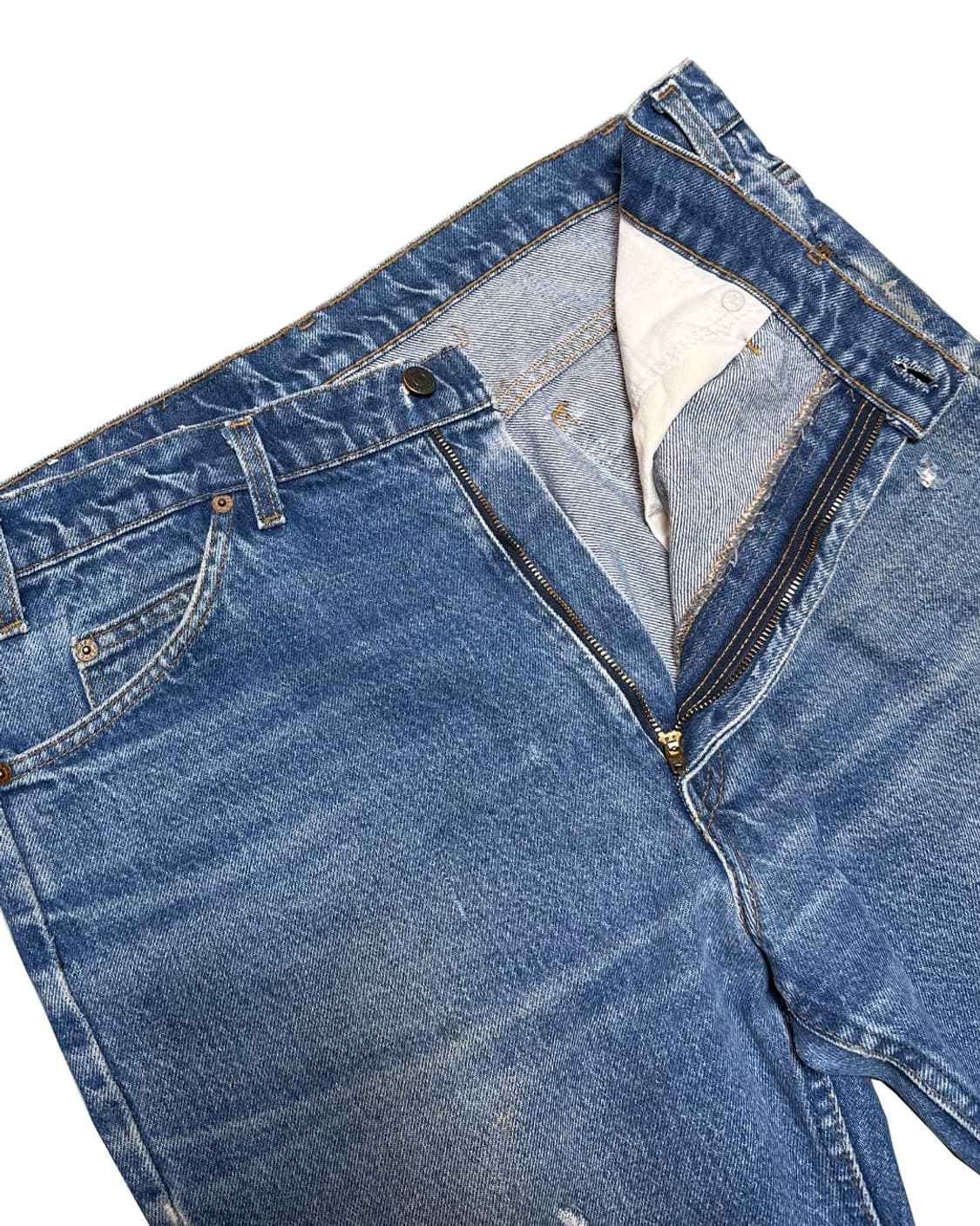 80s 리바이스517 오렌지탭 부츠컷 데님 팬츠 38x32 상품이미지7