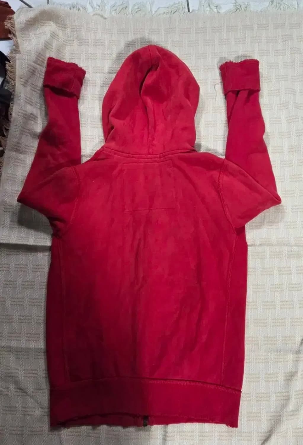 아베크롬비 후드집업 레드 M 상품이미지2