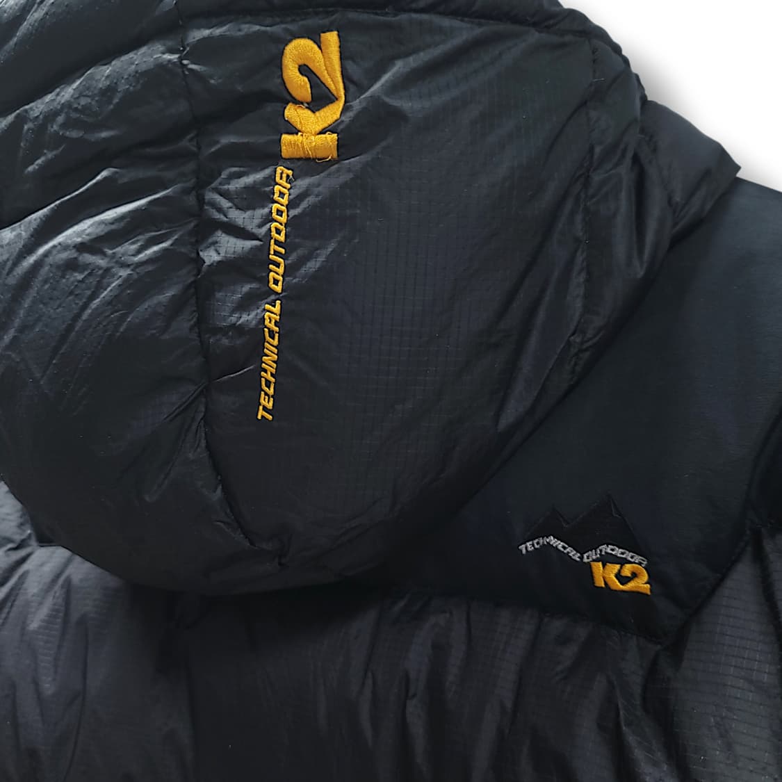 [110] K2 블랙 푸키 하이테크 기어 헤비 덕 다운 패딩 상품이미지6