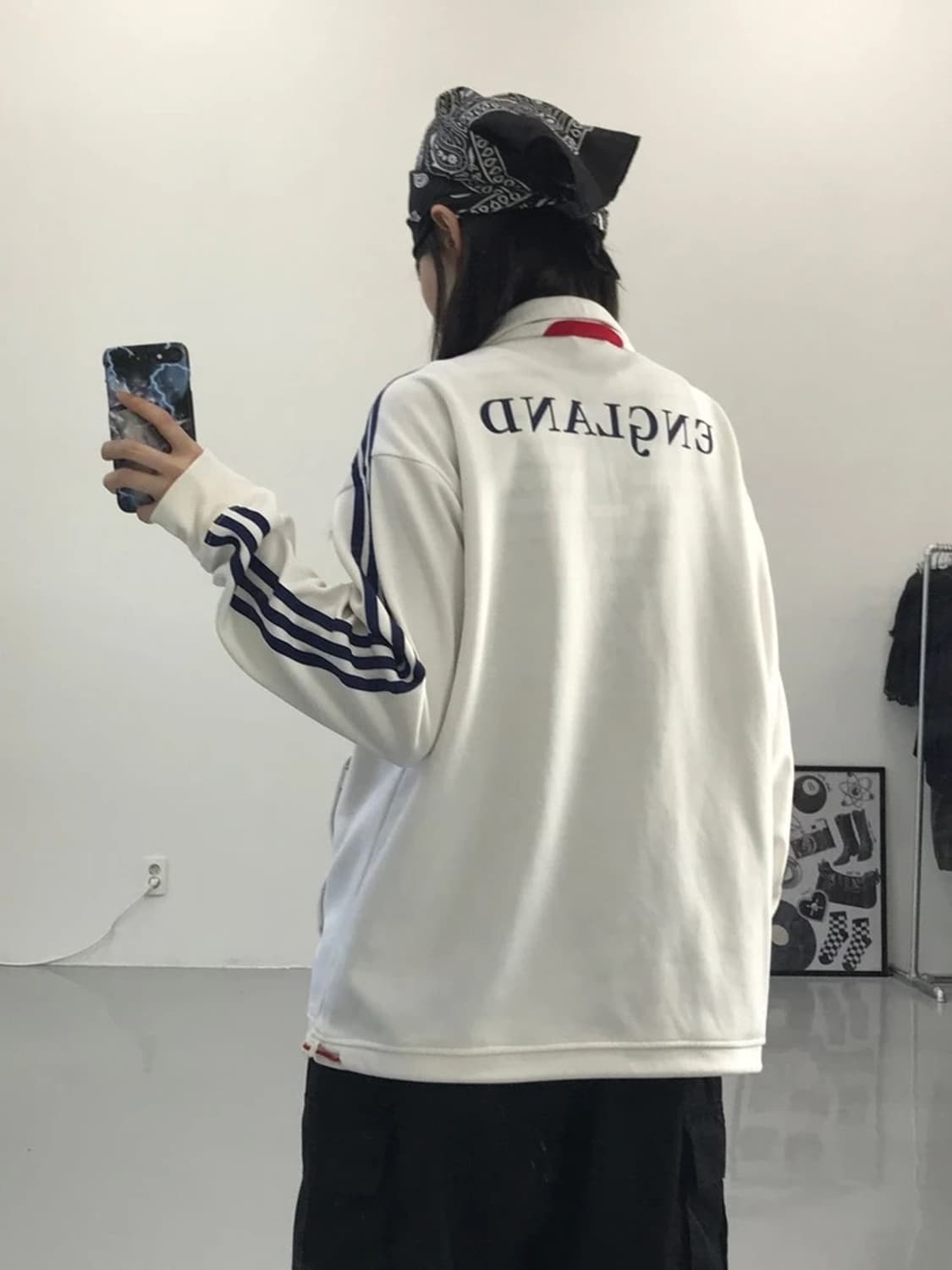 아디다스 잉글랜드 독일월드컵 트랙탑 져지 화이트 상품이미지3