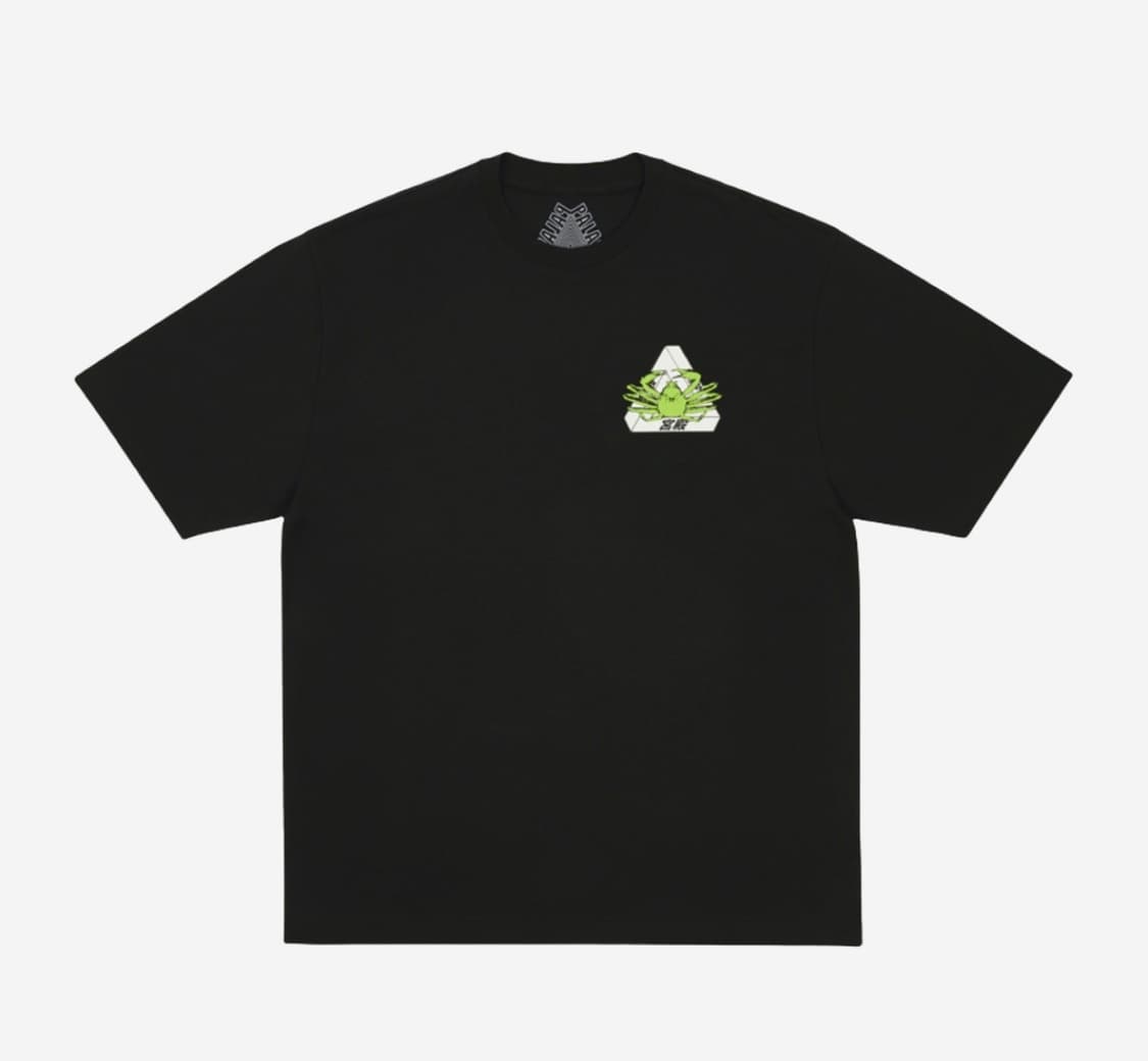 팔라스 오사카 오픈 한정 반팔 티셔츠 블랙 XXL 상품이미지2