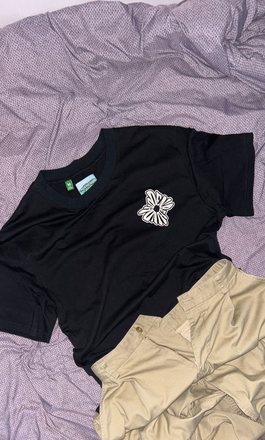 히든비하인드 반팔티 (M) 상품이미지1