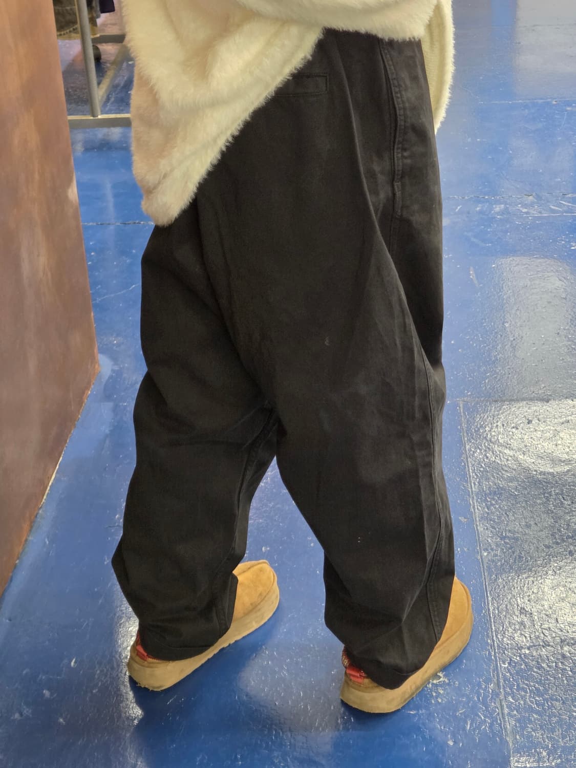 Gramicci 그라미치 블랙 버클 팬츠 상품이미지2